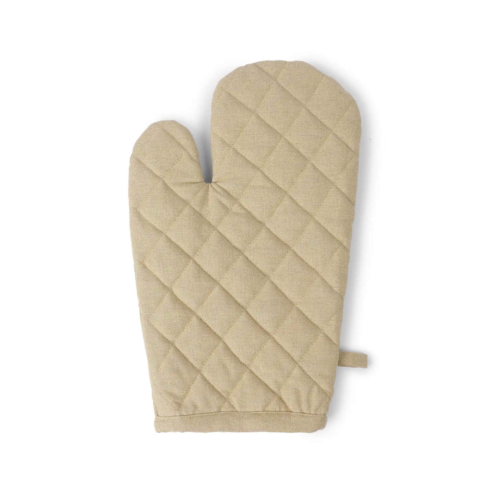 Kaleida Cotton Polyester Oven Mitts Ochre Origins / Oven Mitt (20cm x 20cm)