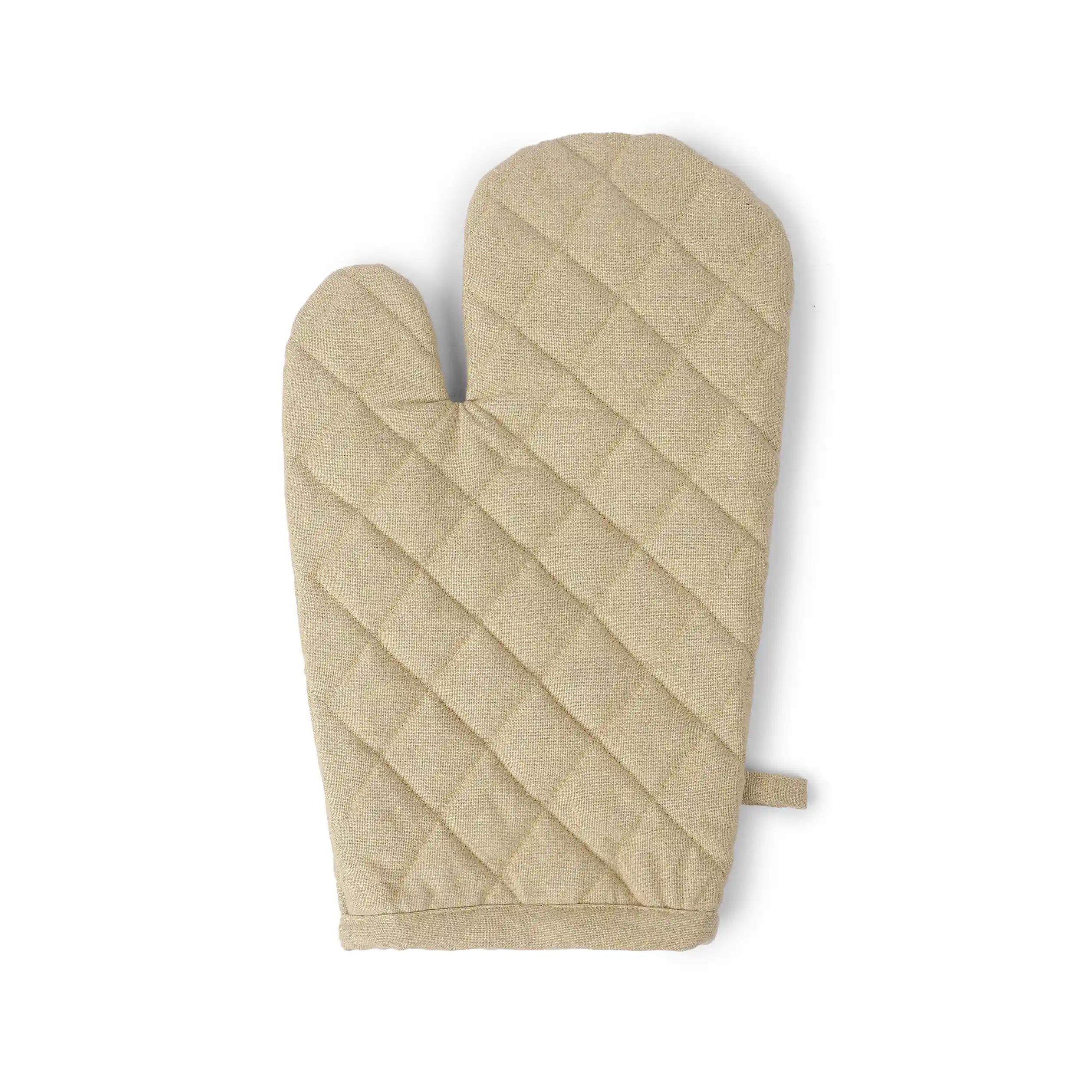 Kaleida Cotton Polyester Oven Mitts Ochre Origins / Oven Mitt (20cm x 20cm)
