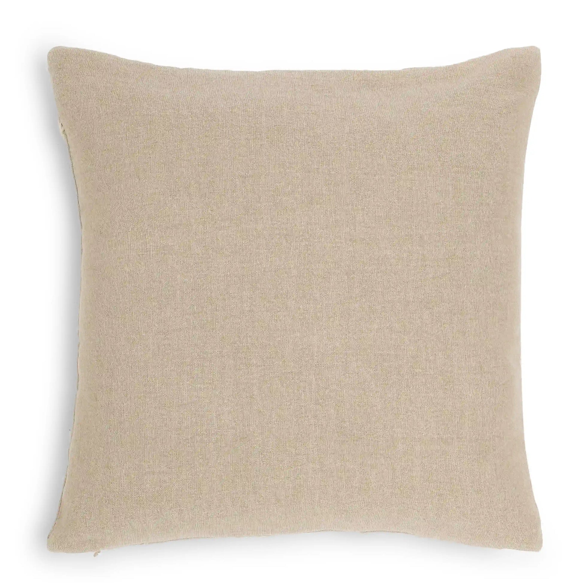 Espricia Embroidered Cushion Cover | Floral Mirage Desert Beige / Cushion Cover (41cm x 41cm)