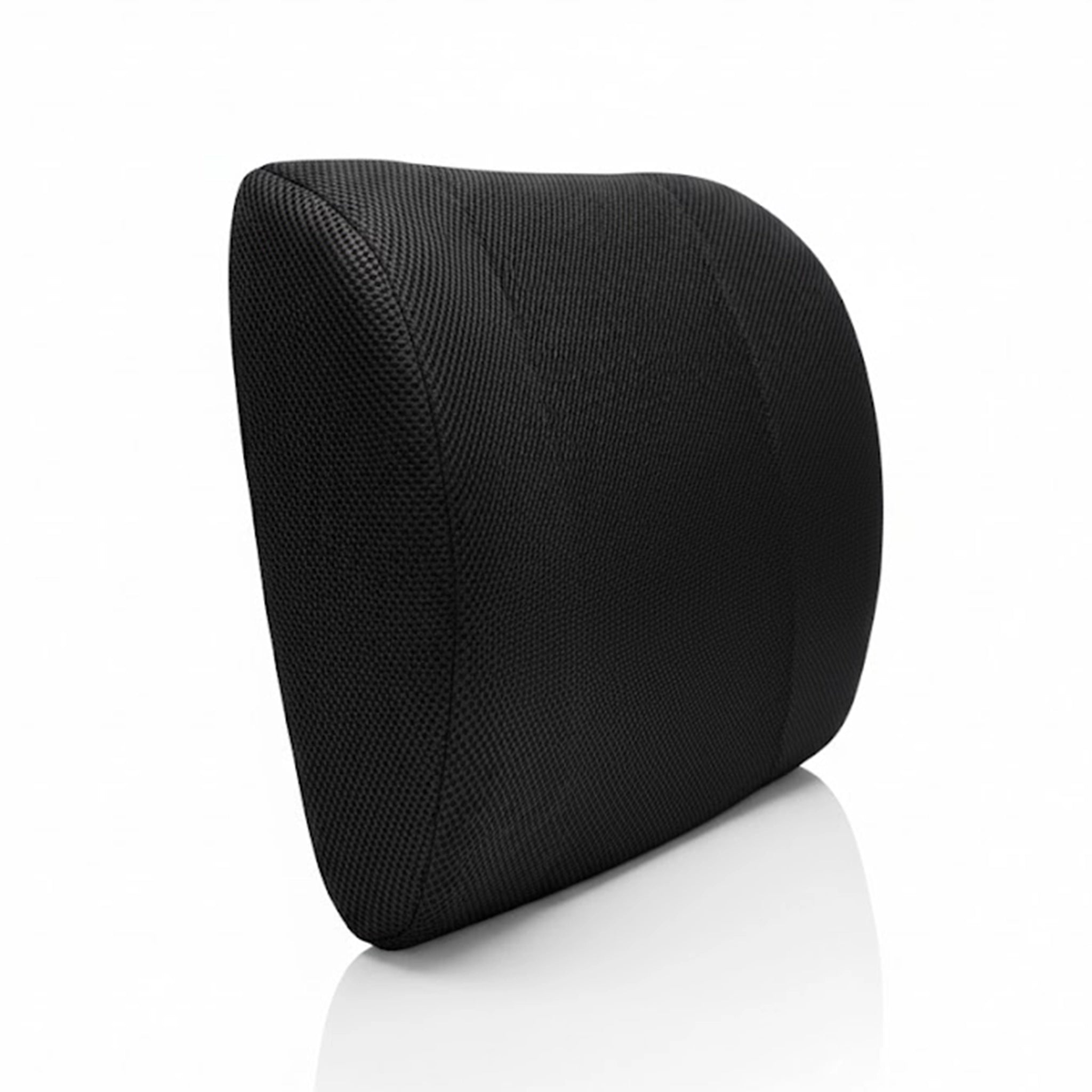 Solace | Memory Foam Backrest Pillow Black