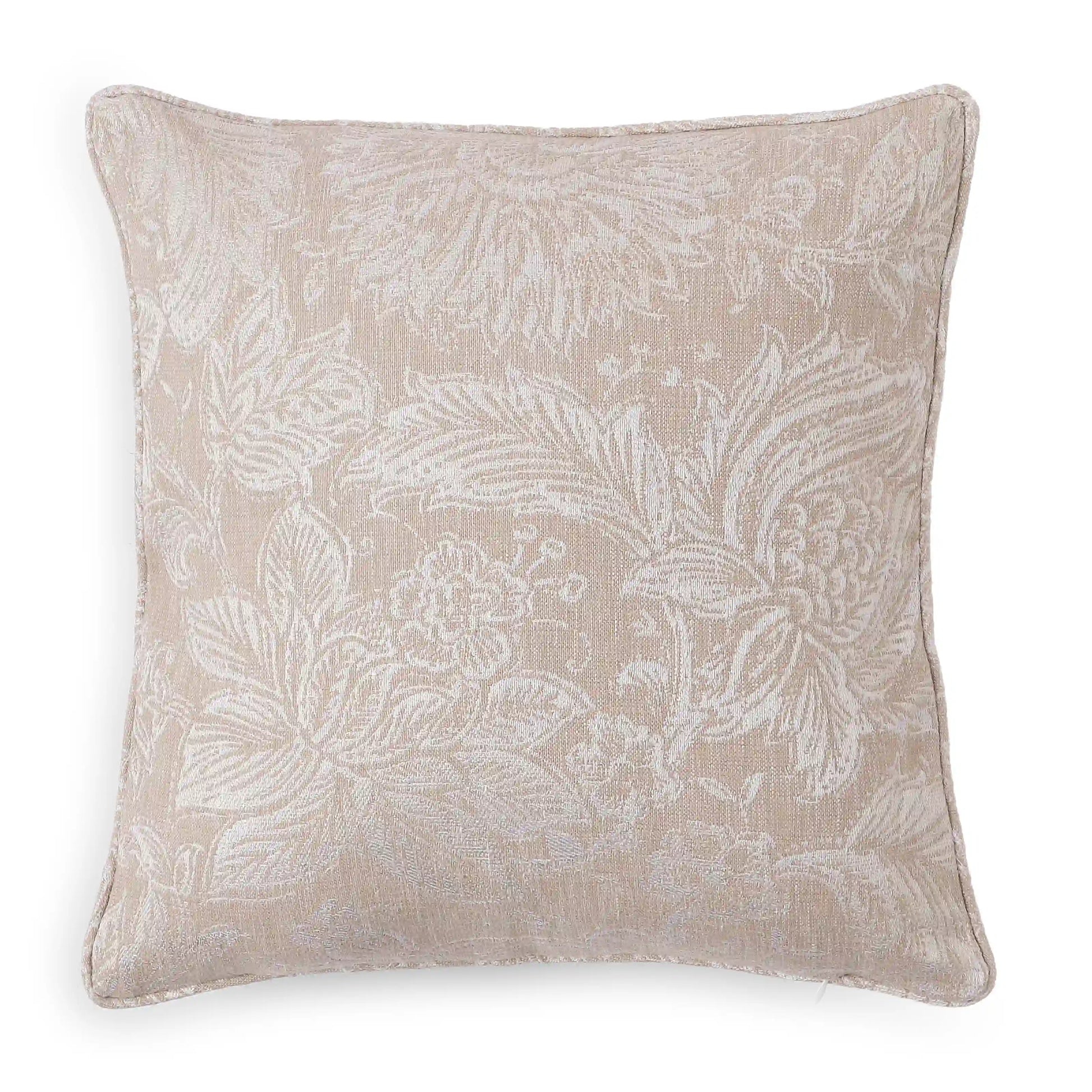 Vissencia Printed Cushion Cover | Blooming Chintz Desert Pearl / Cushion Cover (51cm x 51cm)