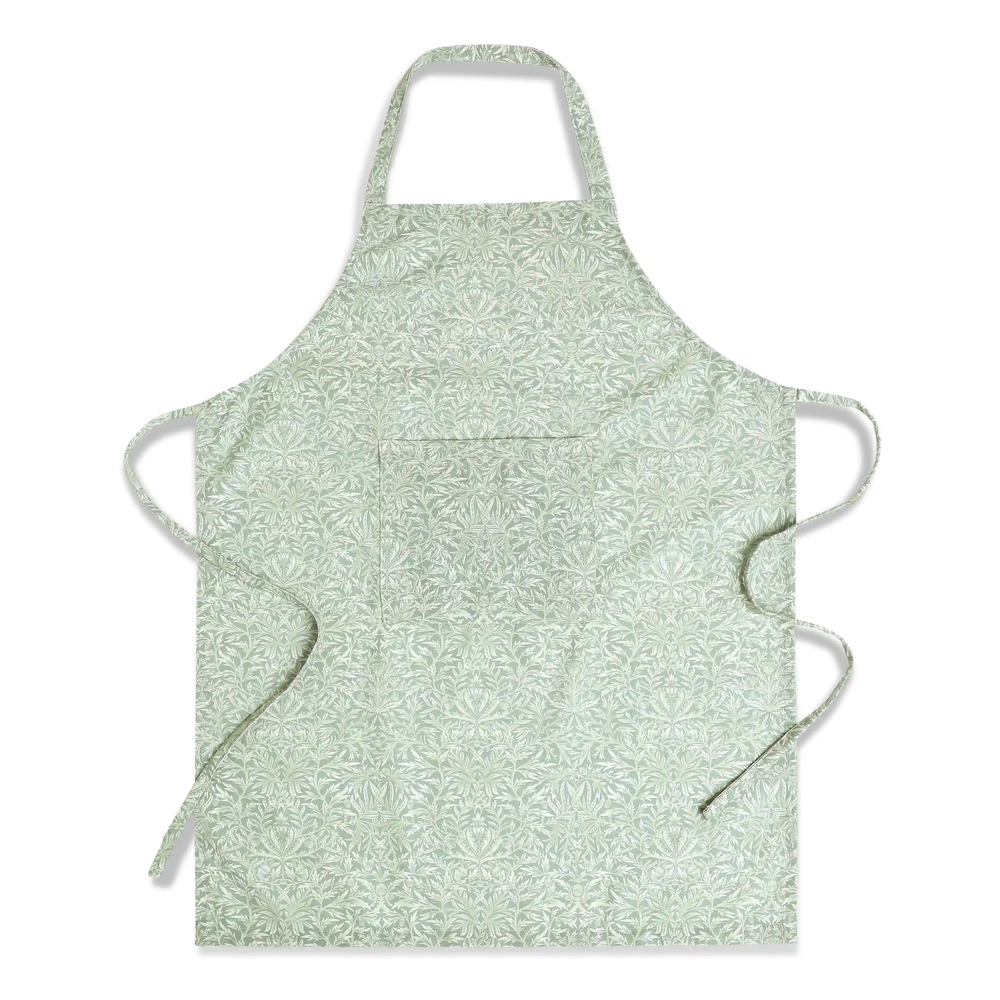 Kaleida Polyester Linen Blend Apron Thyme Therapy-Floral / Apron (70cm x 90cm)