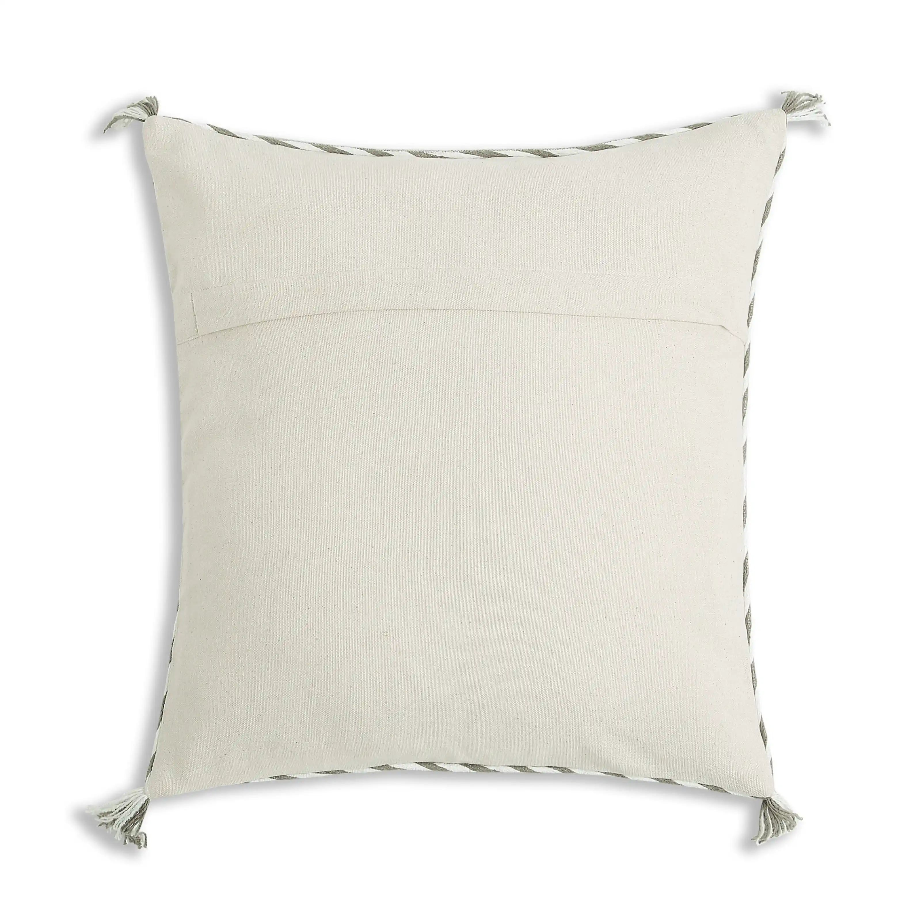 Espricia 100% Linen Woven Cushion Cover | Loom Tales Natural Oat / Cushion Cover (41cm x 41cm)