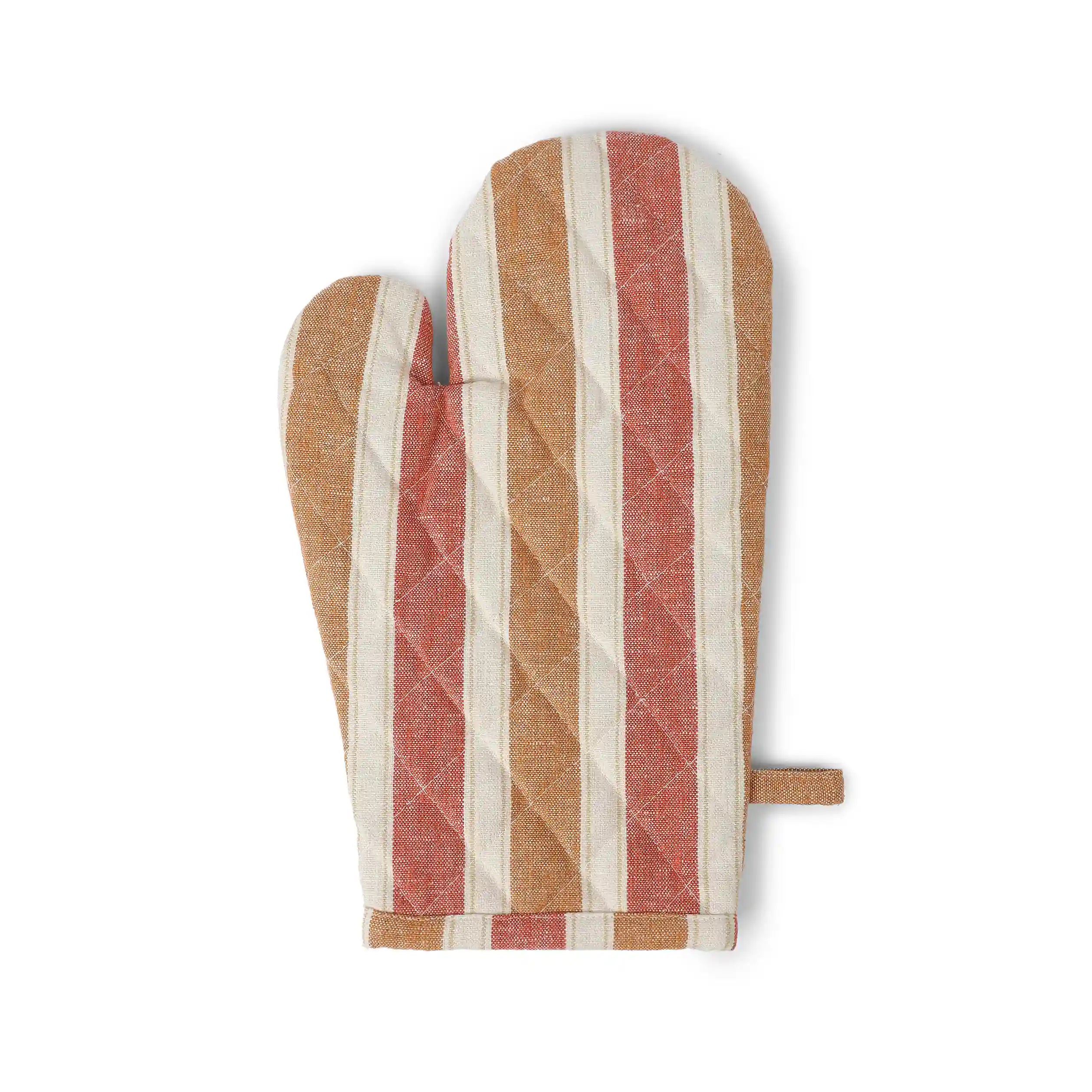 Kaleida Cotton Polyester Oven Mitts Red Reveries / Oven Mitt (20cm x 20cm)