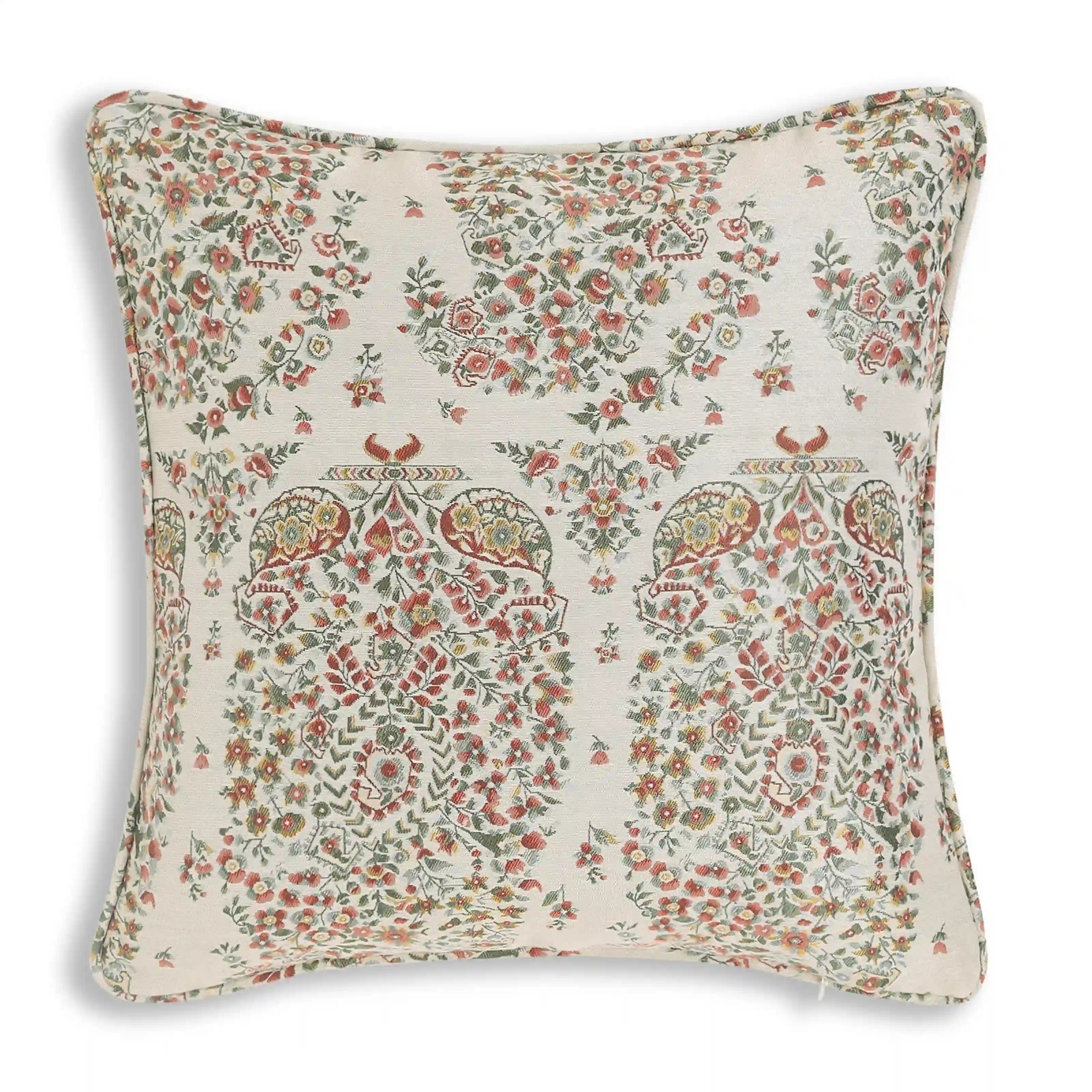 Espricia Woven Cushion Cover | Paisley Dreams Vintage Red / Cushion Cover (51cm x 51cm)