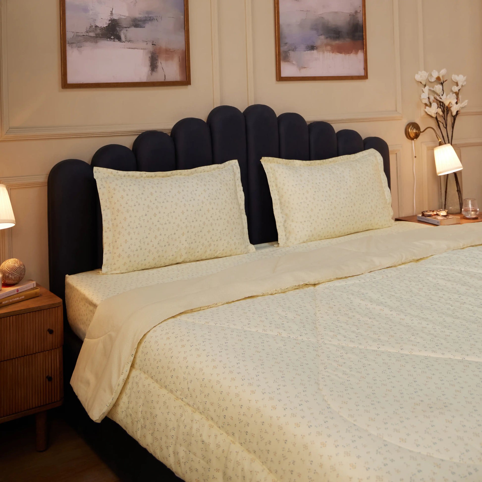 Yutori 100% Cotton Double Comforter Multicolour / Double