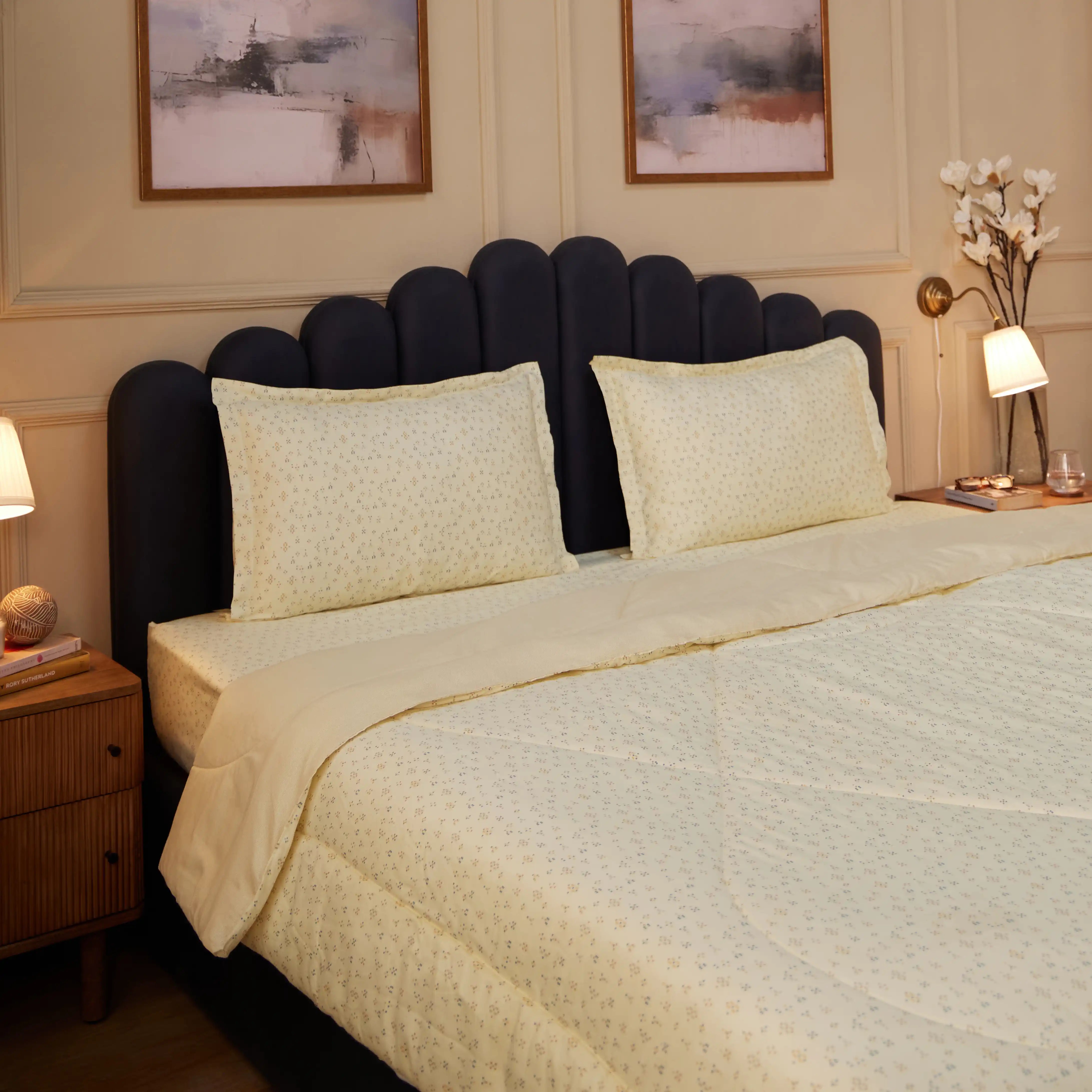 Yutori 100% Cotton Double Comforter Multicolour / Double