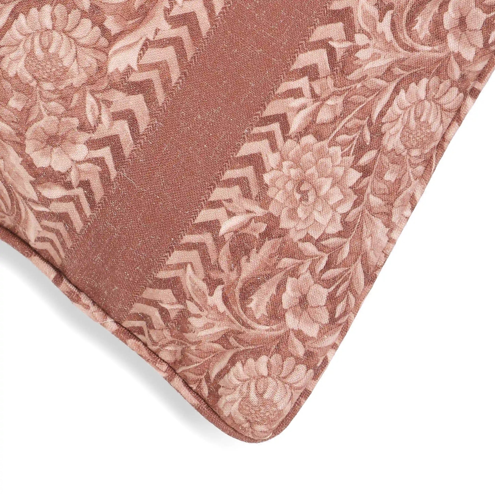 Espricia Printed Cushion Cover | Heritage Rusty Ember / Cushion Cover (41cm x 41cm)