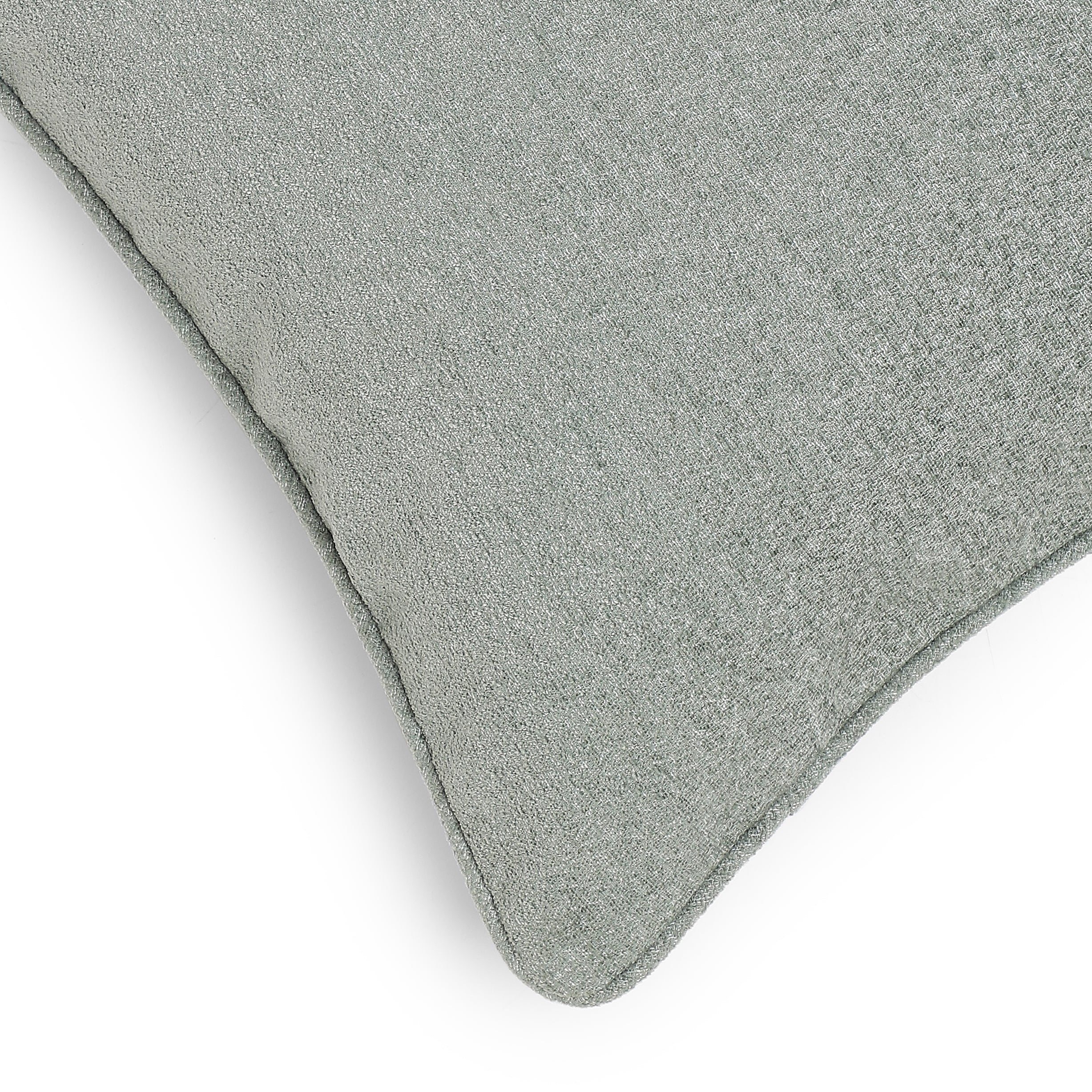 Vissencia 451 GSM Poly-Cotton Cushion Cover | Sage