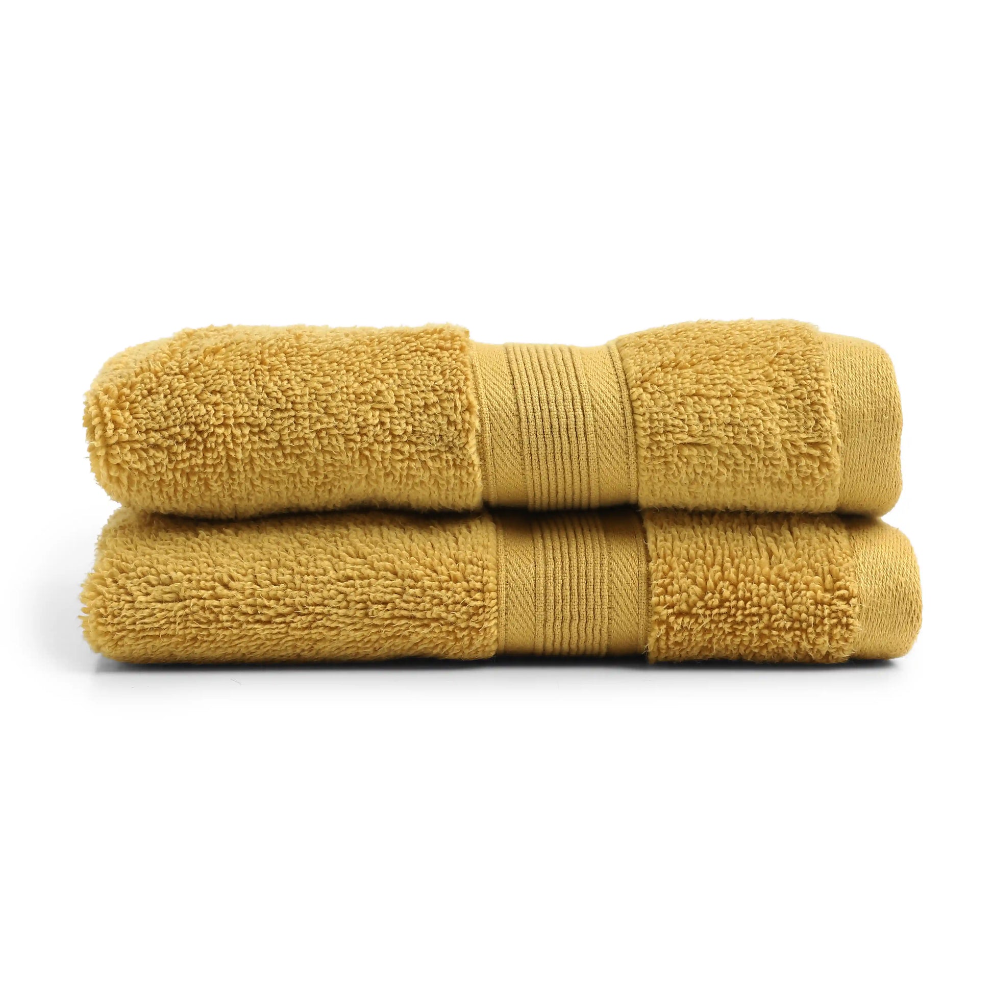 Pelushe Zero Twist 100% Cotton Hand Towel Sunlit Honey / Hand Towel (40cm x 60cm)