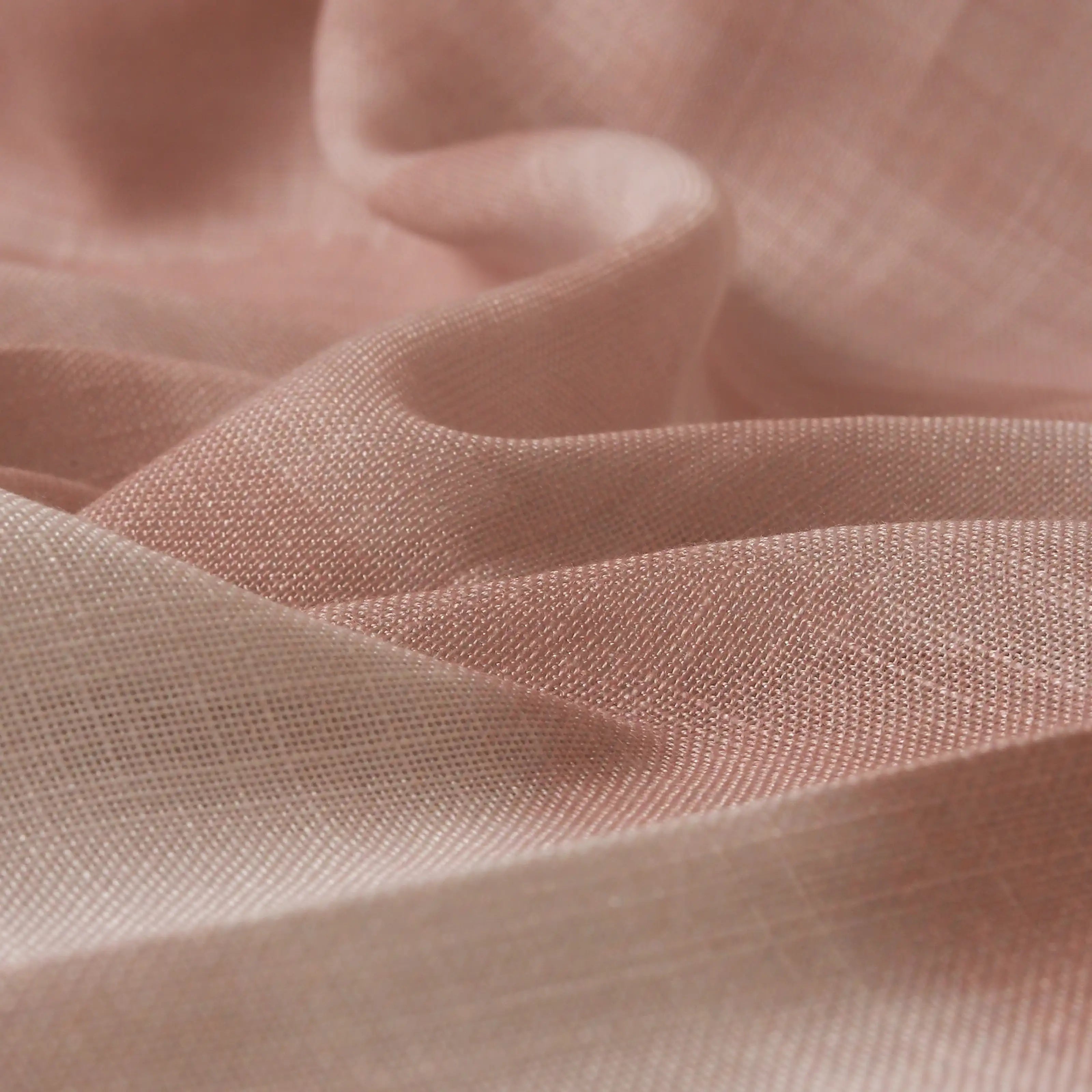Meriga Set Of 2 Sheer Readymade Curtains | 
Ethereal Waves Rosewine / Door-XL (9ft X 4.4ft)