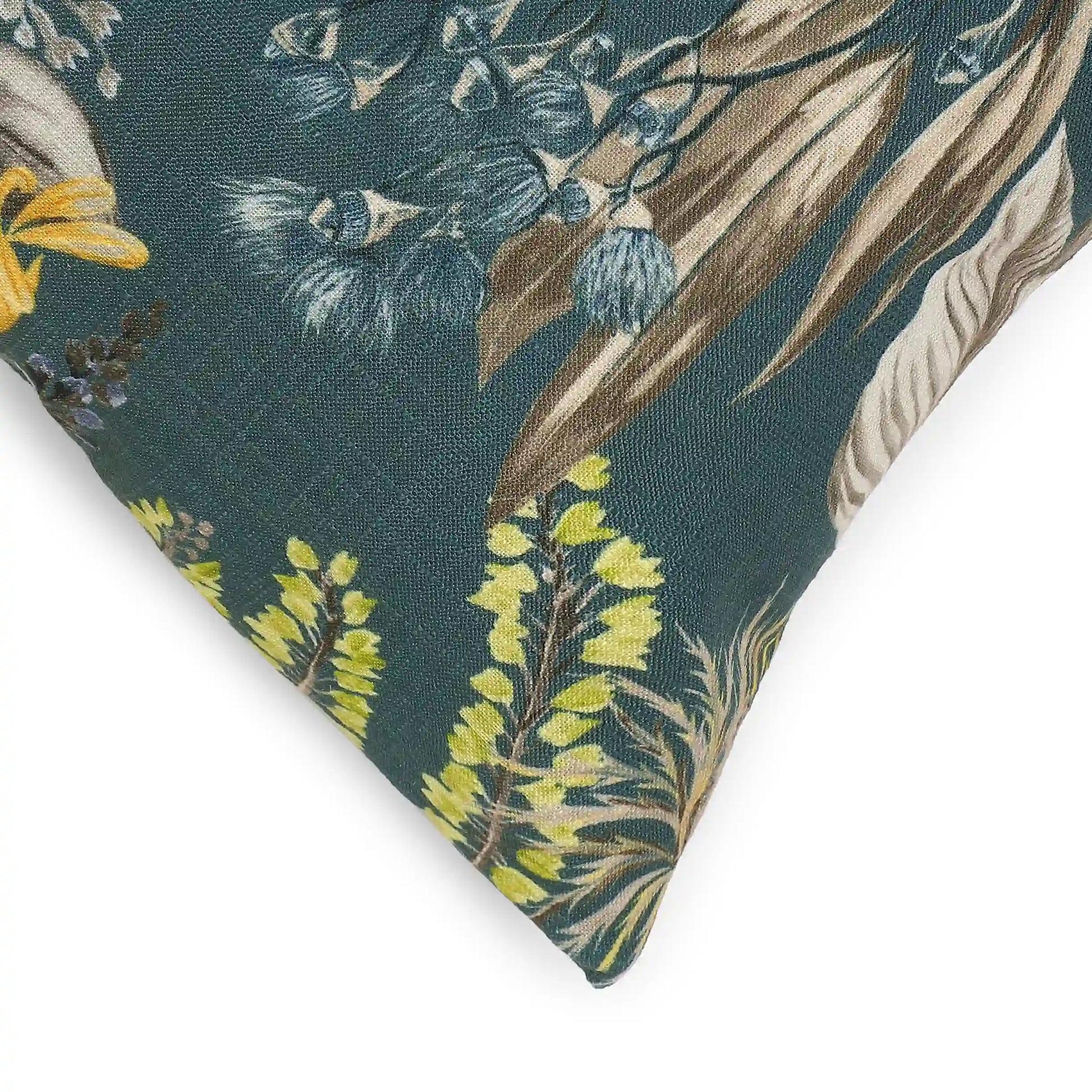 Vissencia Printed Cushion Cover | Meadow Cobalt Sky / Cushion Cover (51cm x 51cm)