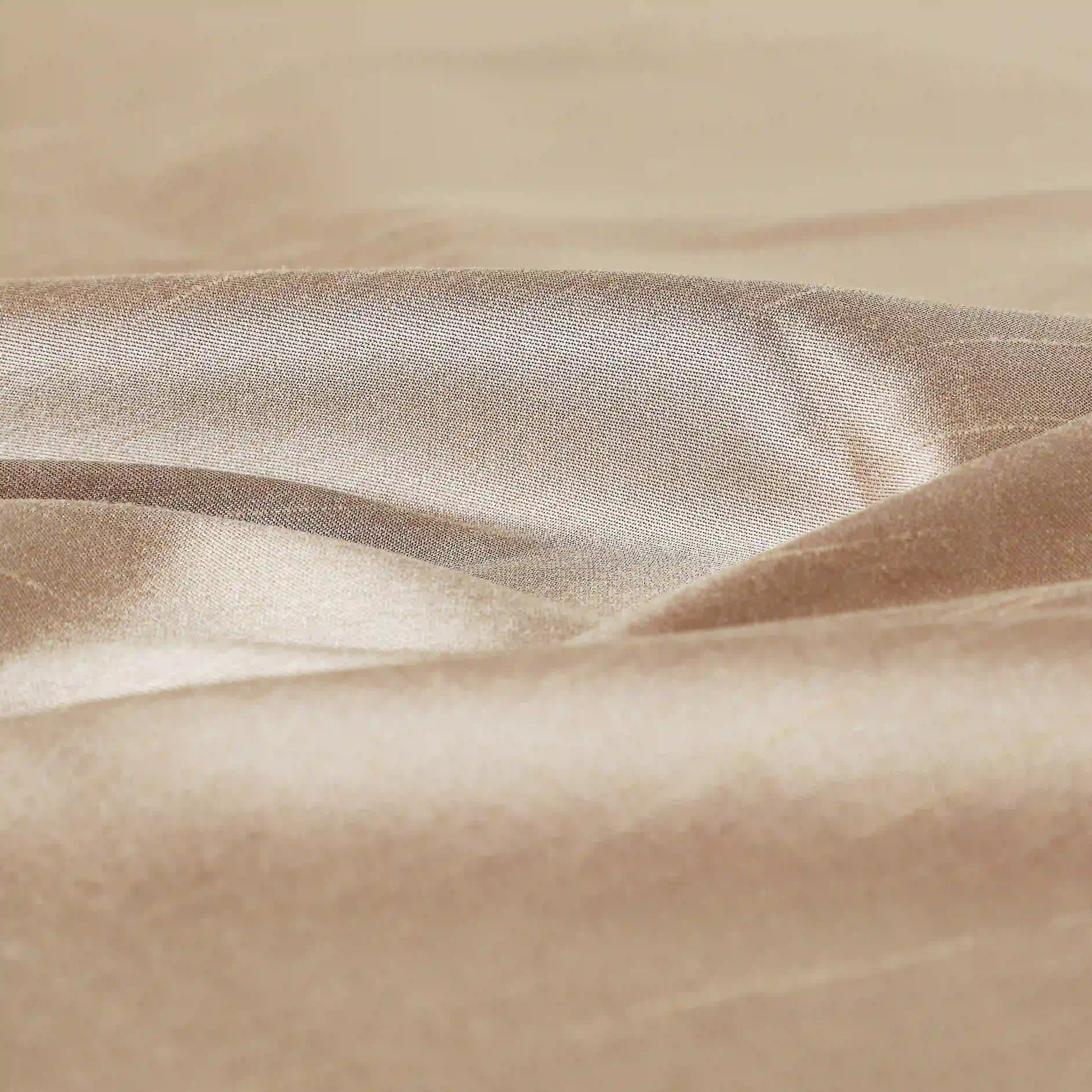 Paleto Set Of 2 Solid Readymade Curtains | Pure Hues Caramel / Door (4.25ft X 7.22ft)