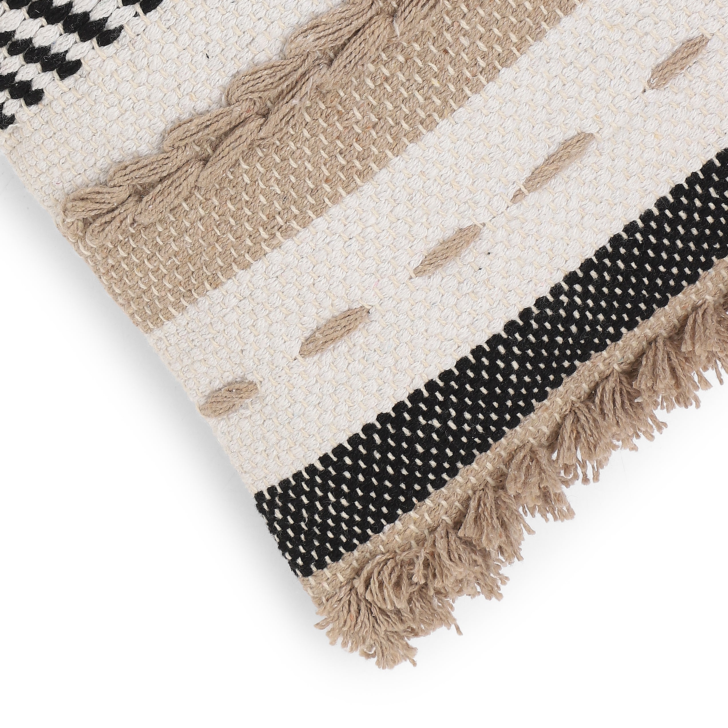 Vissencia 100% Cotton Cushion Cover | Sand