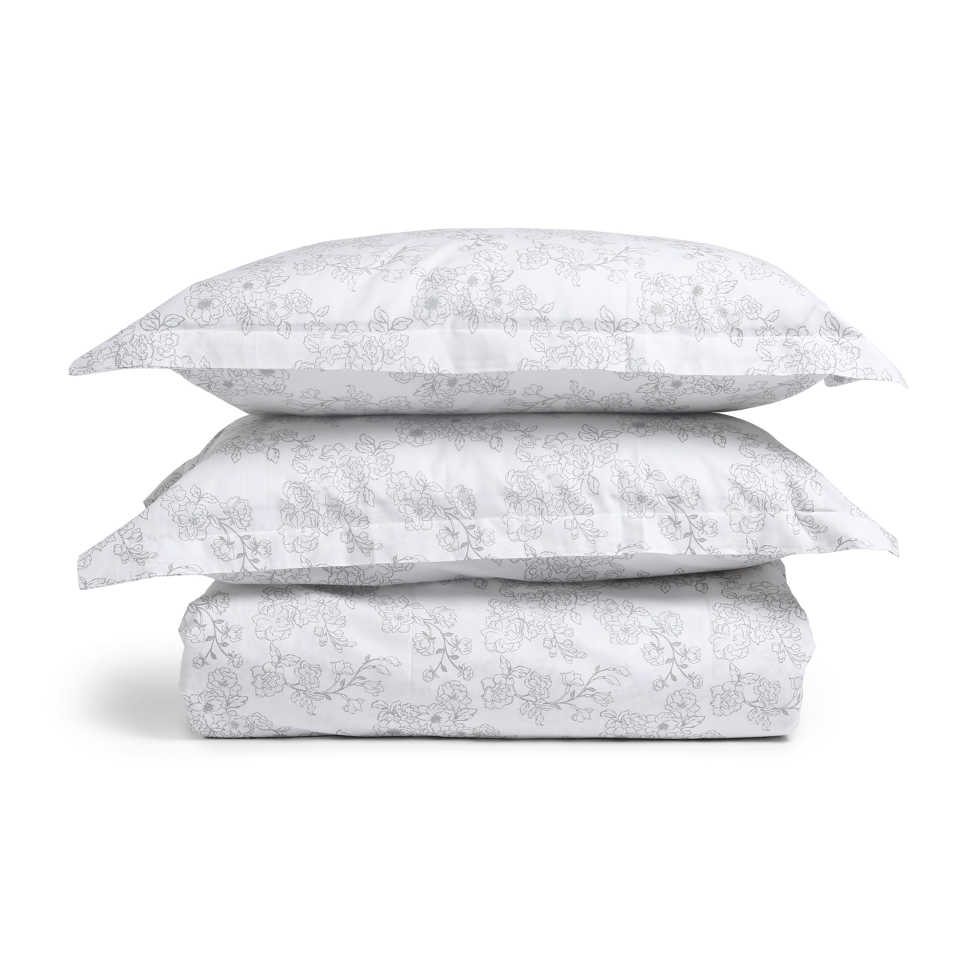 Bloomshire Classic 100% Cotton Bedsheet Set Grey / Super King