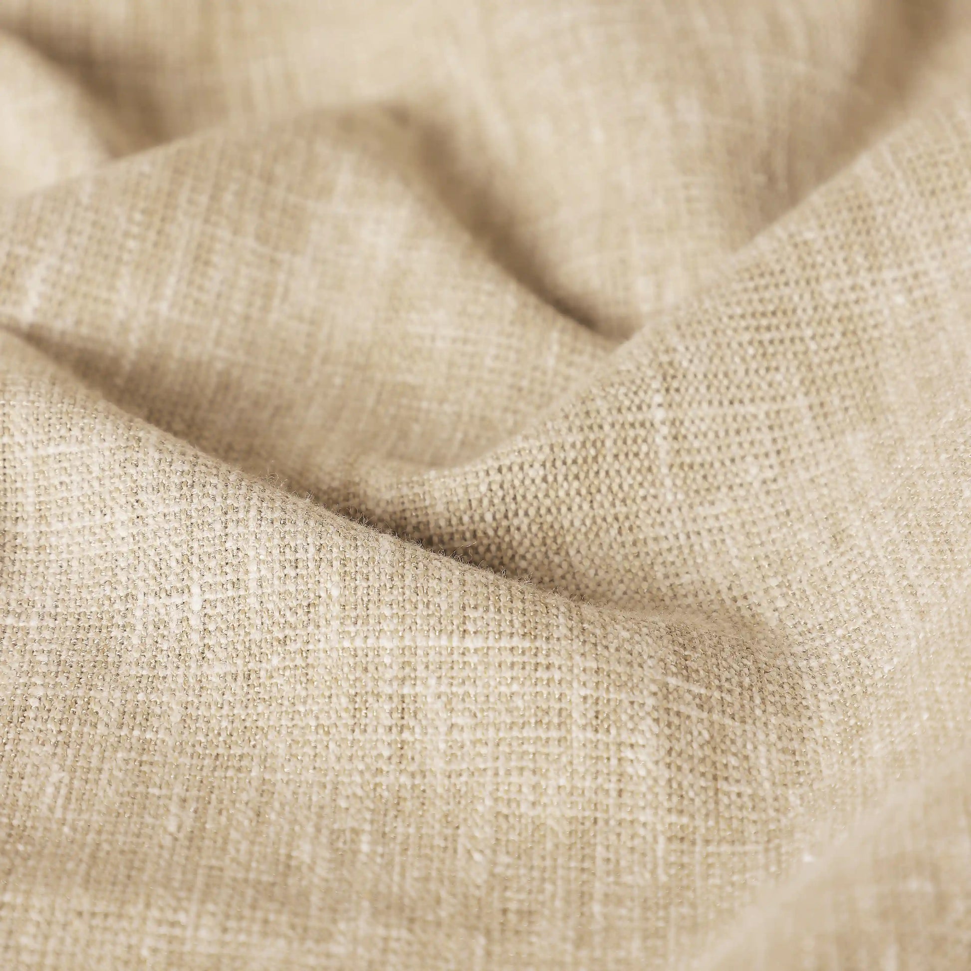 Paleto Set Of 2 Solid Readymade Curtains | Neutral Notes Toffee / Window (5ft X 4.4ft)