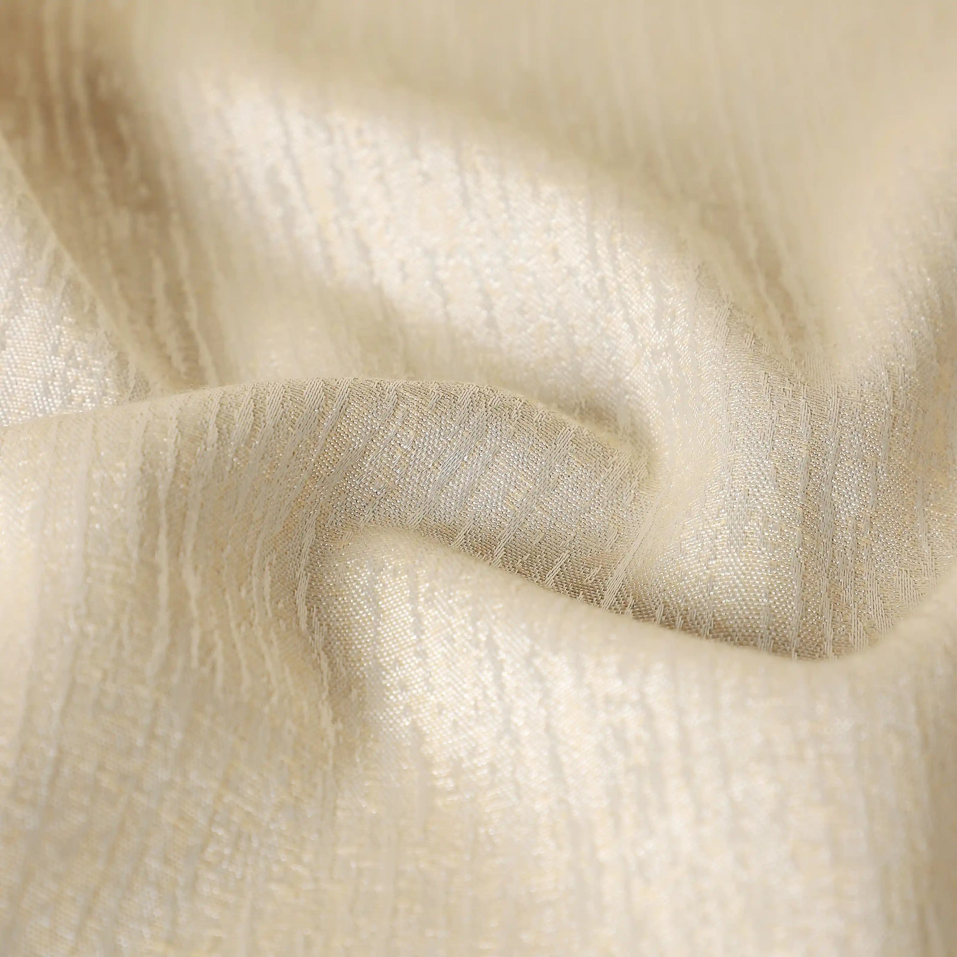 De Jacquard - Classic Set Of 2 Jacquard Readymade Curtains | Woodland Dreams Macaron / Door-XL (9ft X 4.4ft)