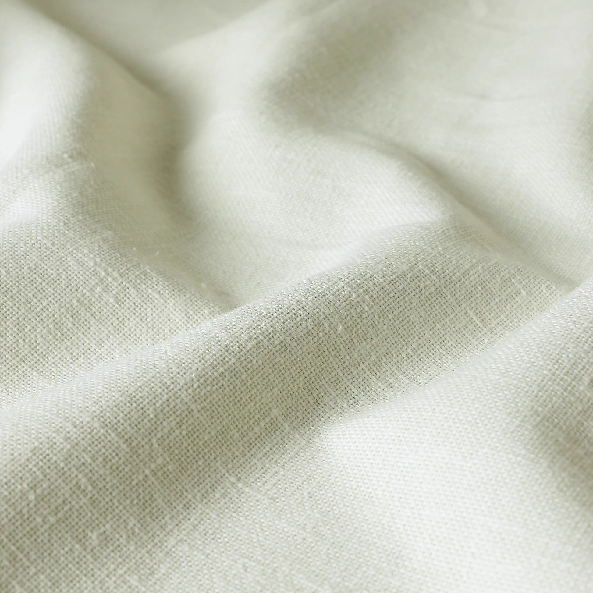 Paleto Set Of 2 Solid Readymade Curtains | Woven Calm Pale Whisper / Door-XL (9ft X 4.4ft)