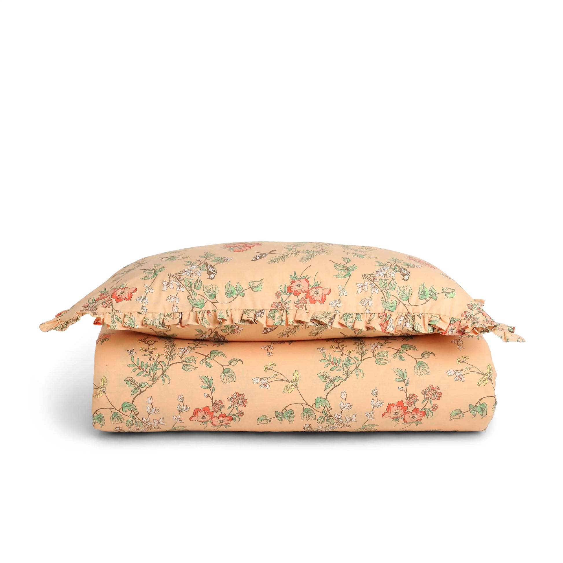 Bloomshire Luxe 100% Cotton Bedsheet Set Peach / Single