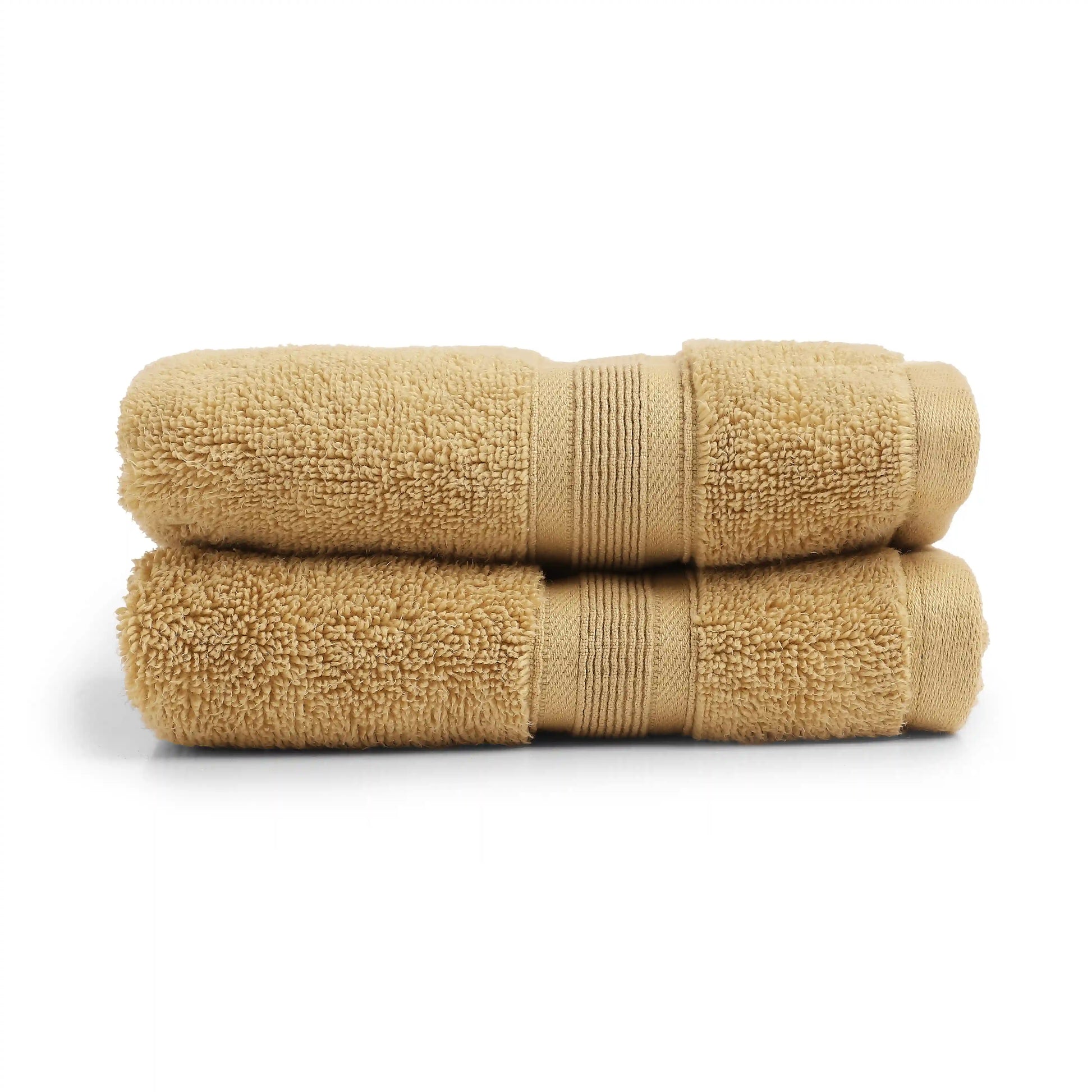 Pelushe Zero Twist 100% Cotton Hand Towel Beige / Hand Towel (40cm x 60cm)