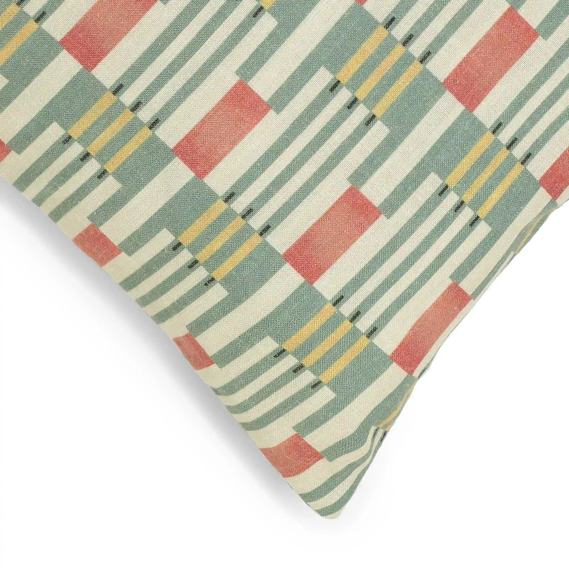 Vissencia Printed Cushion Cover | Crafted Patterns Fern / Cushion Cover (41cm x 41cm)