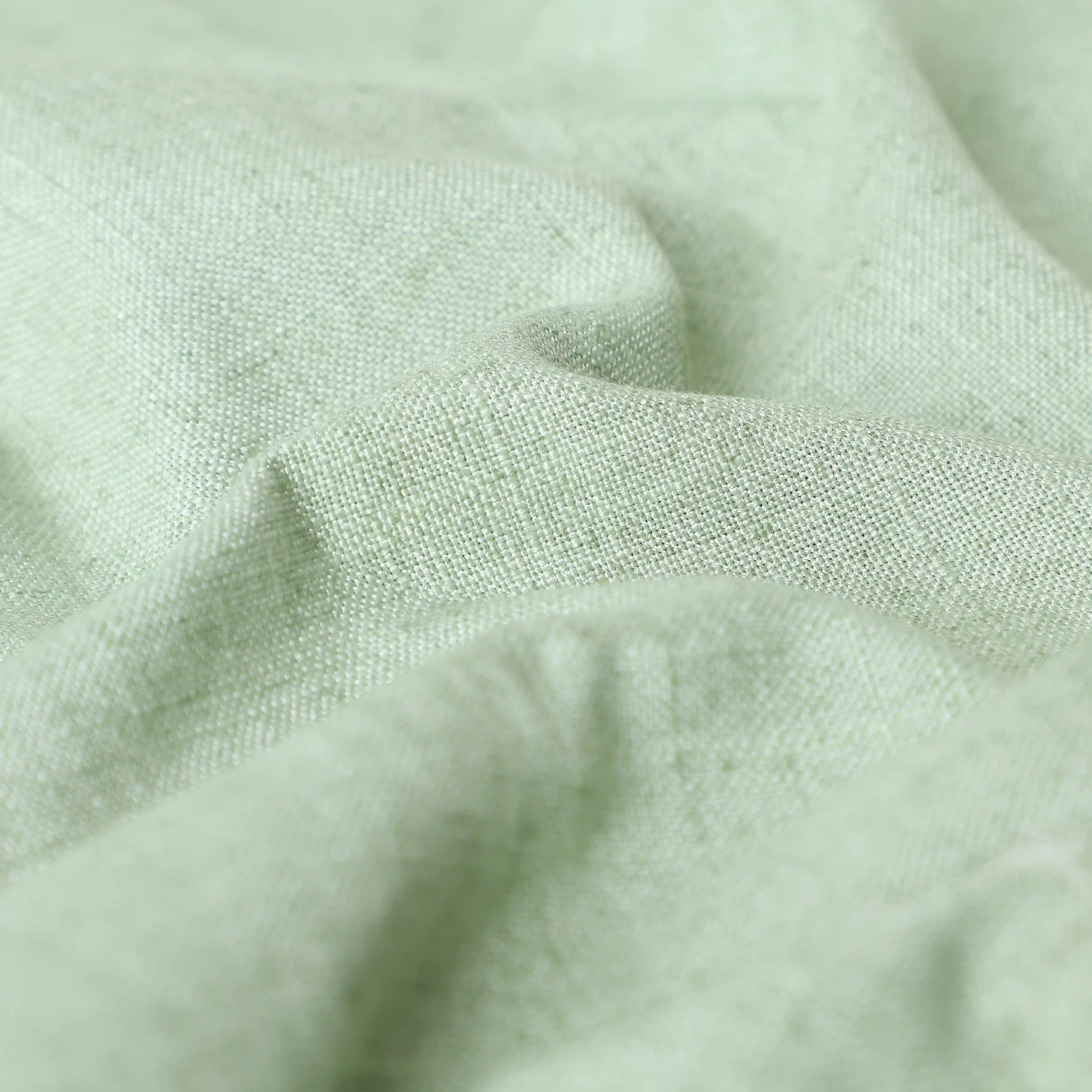 Paleto Set Of 2 Solid Readymade Curtains | Forest Days Sage / Window (5ft X 4.4ft)