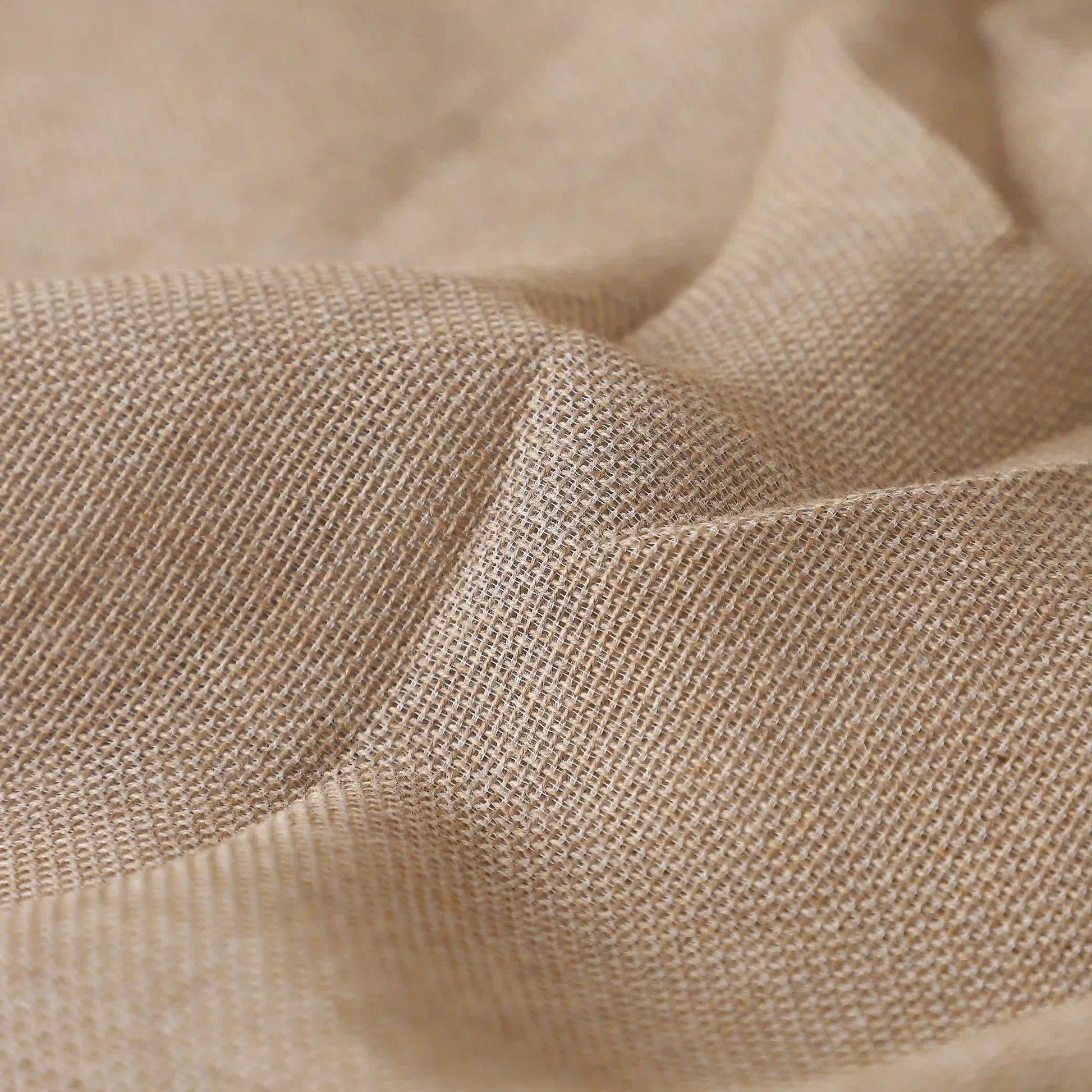 Velina Set Of 2 Sheer Readymade Curtains | 
Sand & Shadow Mink / Door-XL (9ft X 4.4ft)