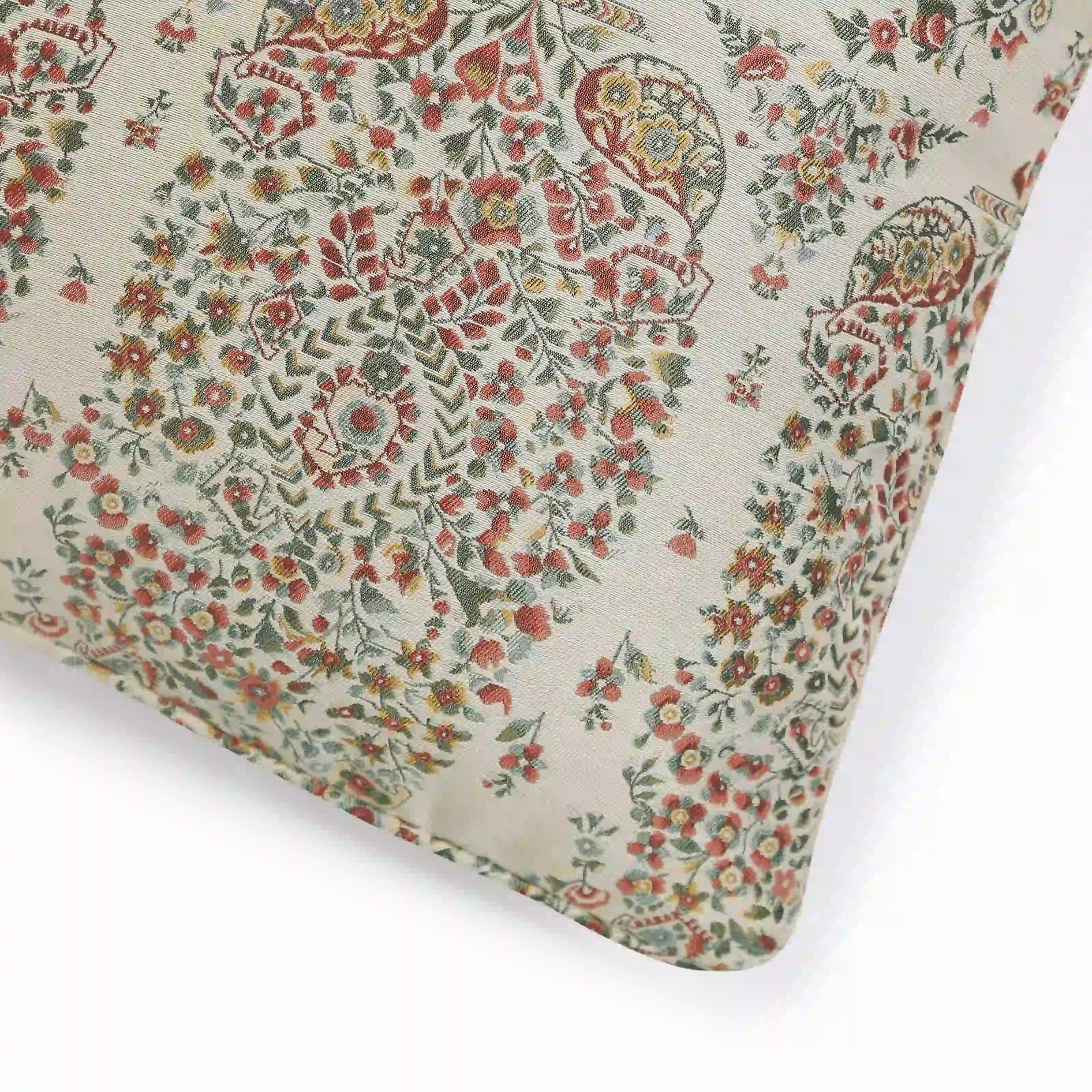 Espricia Woven Cushion Cover | Paisley Dreams Vintage Red / Cushion Cover (51cm x 51cm)