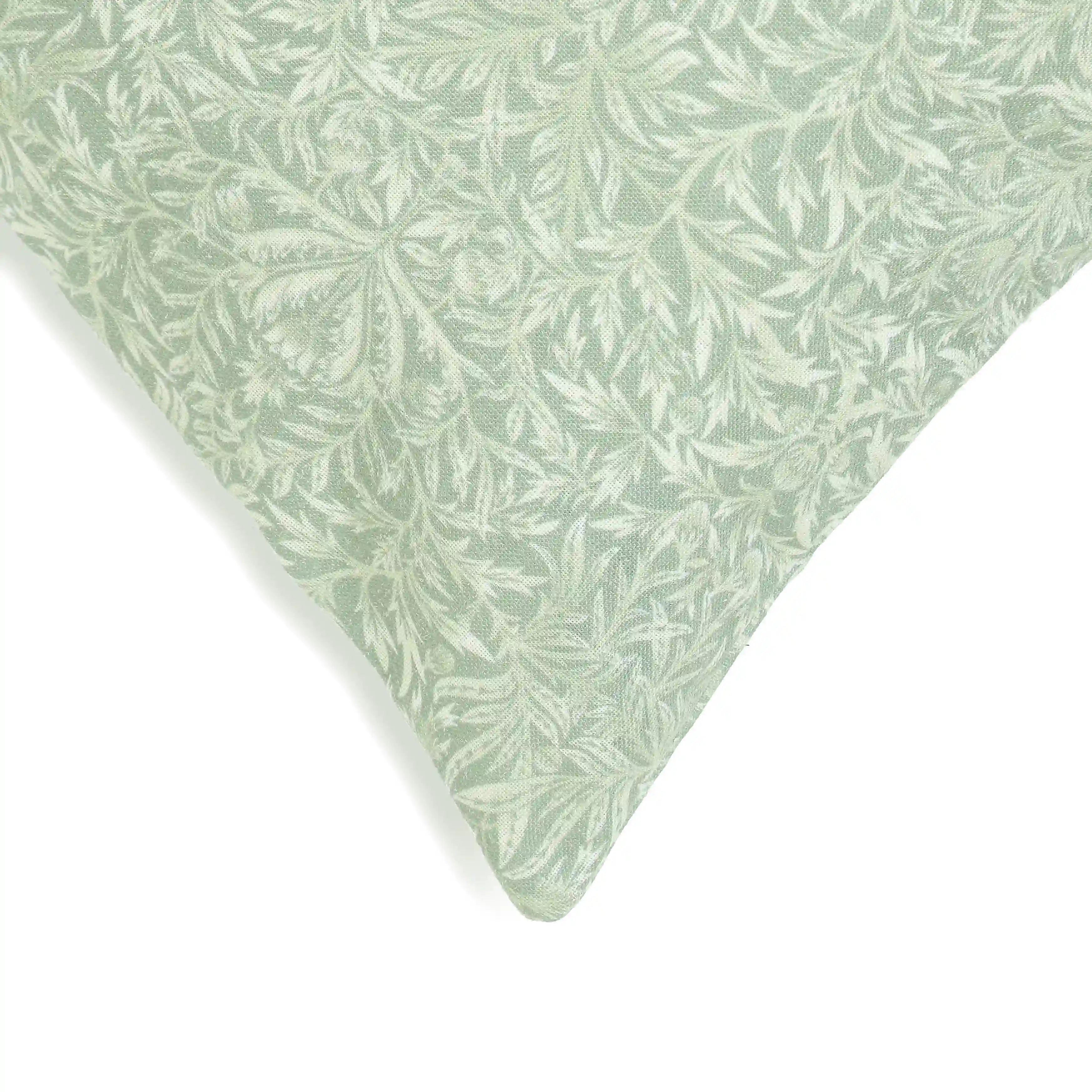 Vissencia Printed Cushion Cover | Floral Fresco Sage / Cushion Cover (41cm x 41cm)