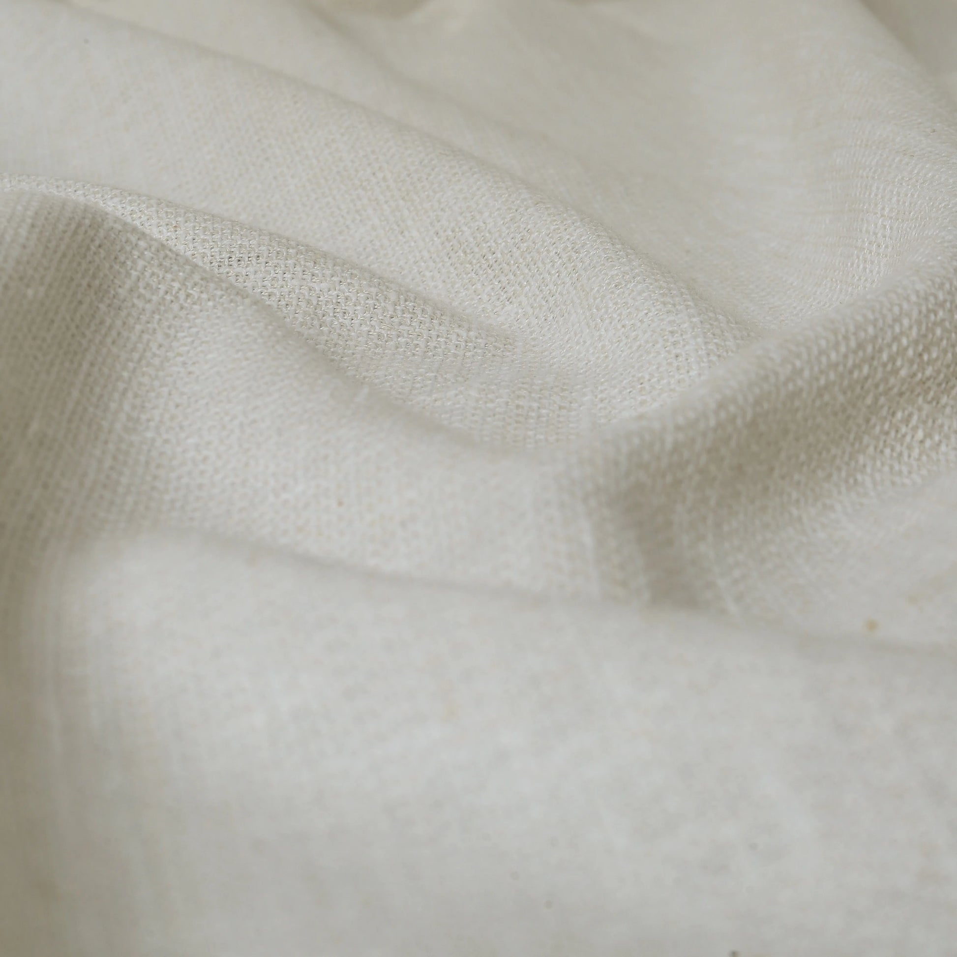 Paleto Set Of 2 Solid Readymade Curtains | Monochrome Play Snow / Door (7ft X 4.4ft)