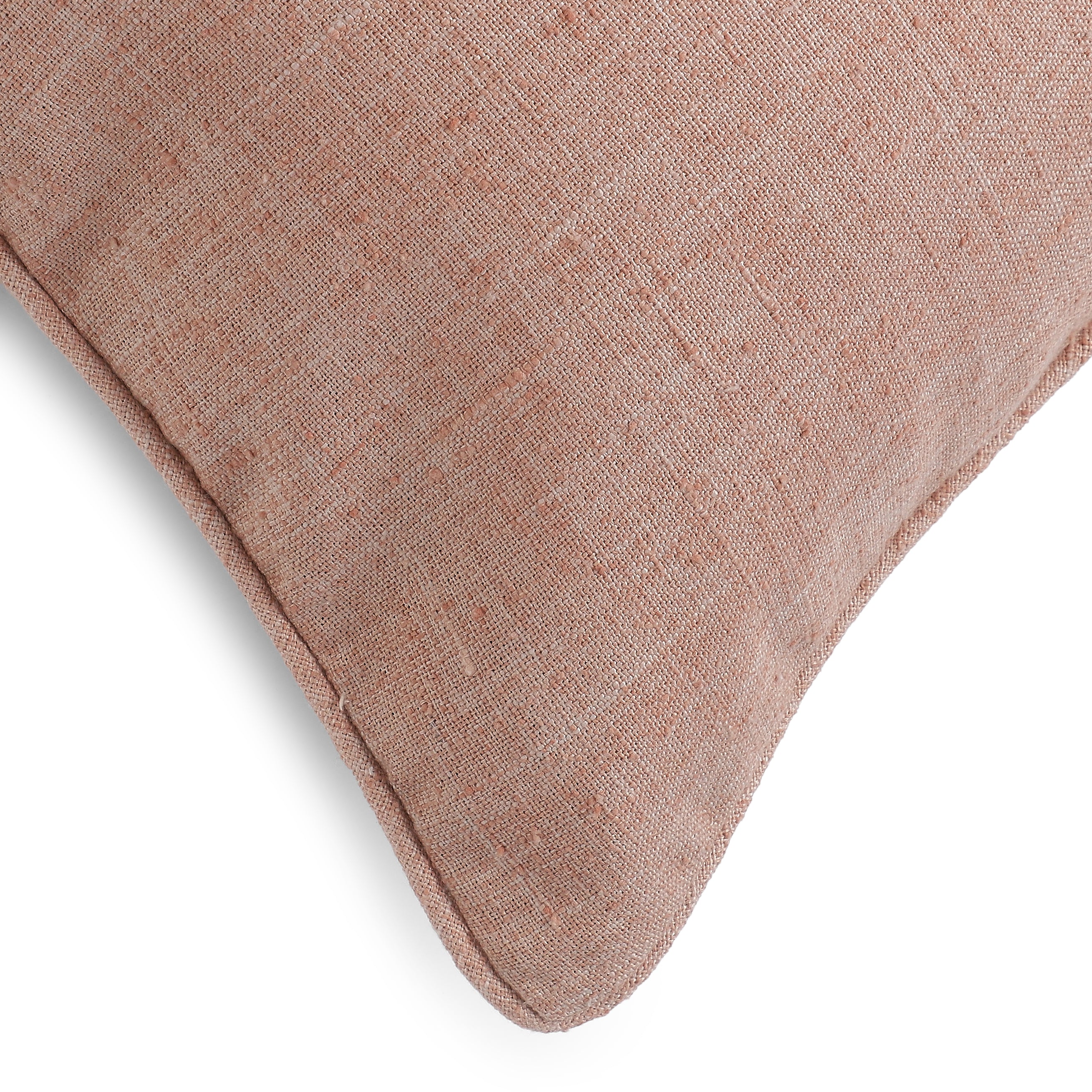 Vissencia 325 GSM Polyester Cushion Cover | Peach