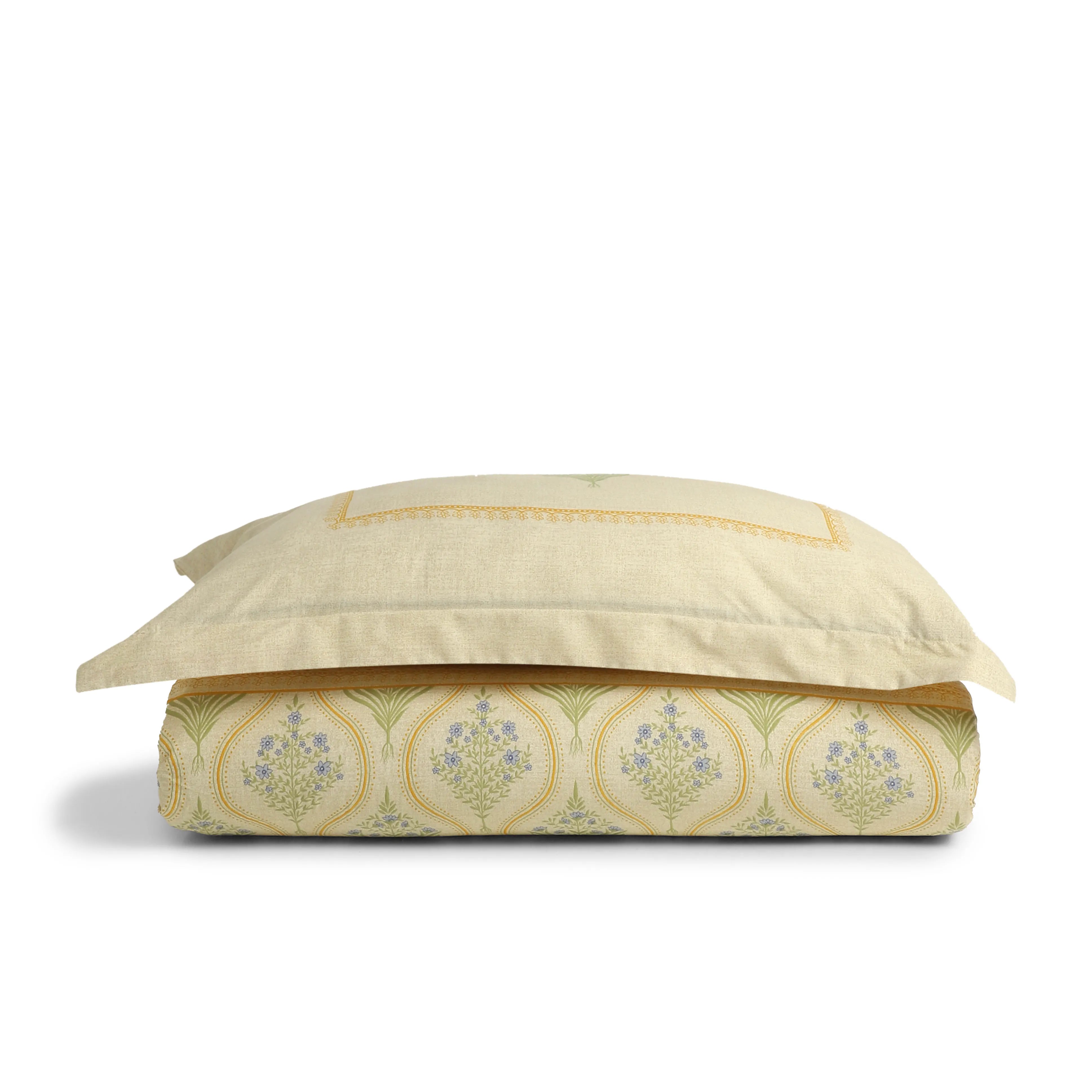 Chippa Lane 100% Cotton Bedsheet Set Mustard / Single