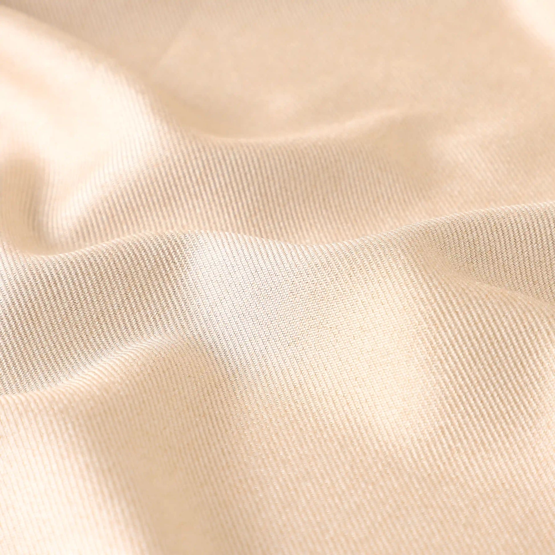 Paleto Set Of 2 Solid Readymade Curtains | Muted Moments Latte / Door (7ft X 4.4ft)