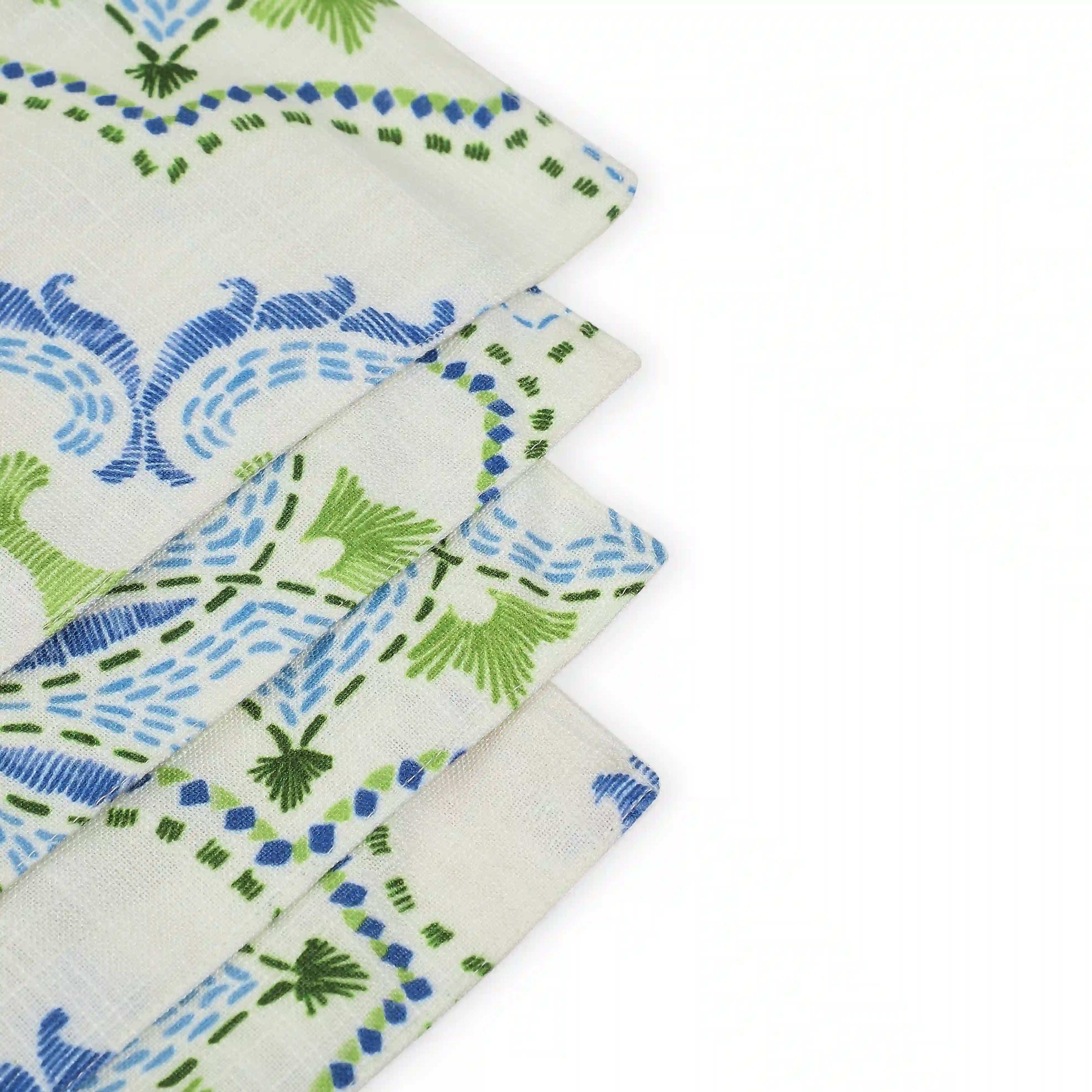 Nonna's Home 100% Polyester Table Placemat Set Bespoke Blooms / 4 Piece Set