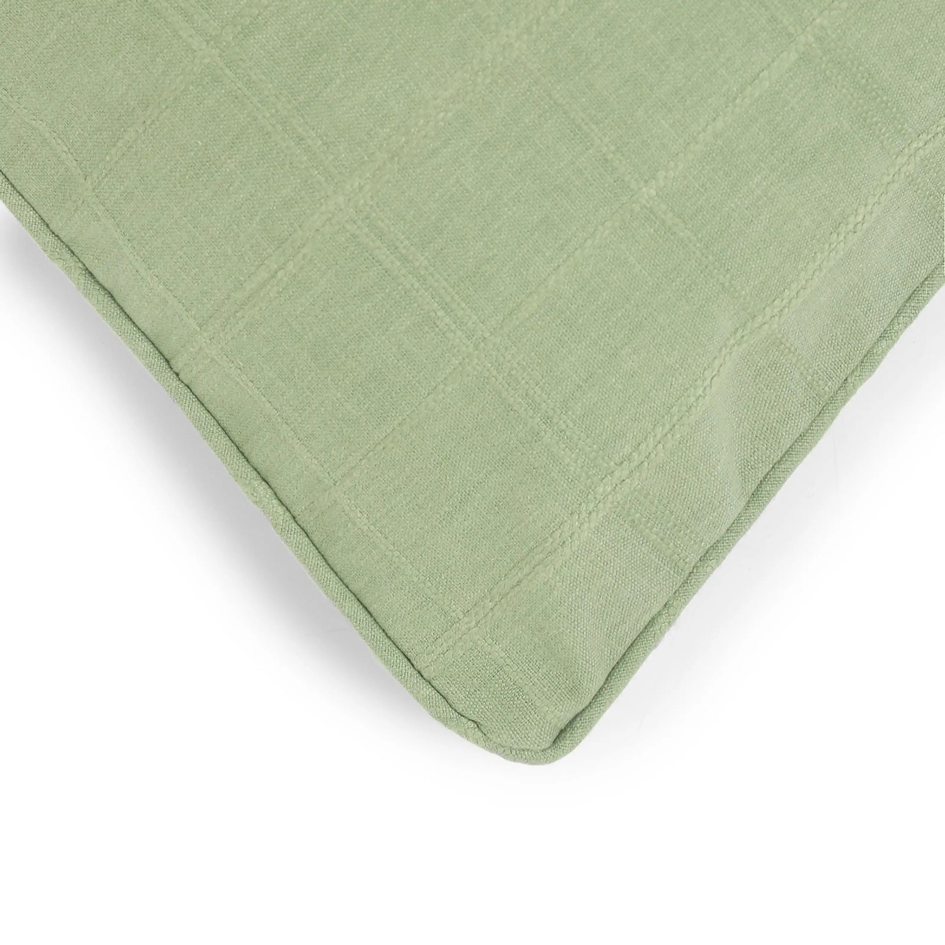 Espricia Woven Cushion Cover | Interlaced Sage / Cushion Cover (41cm x 41cm)