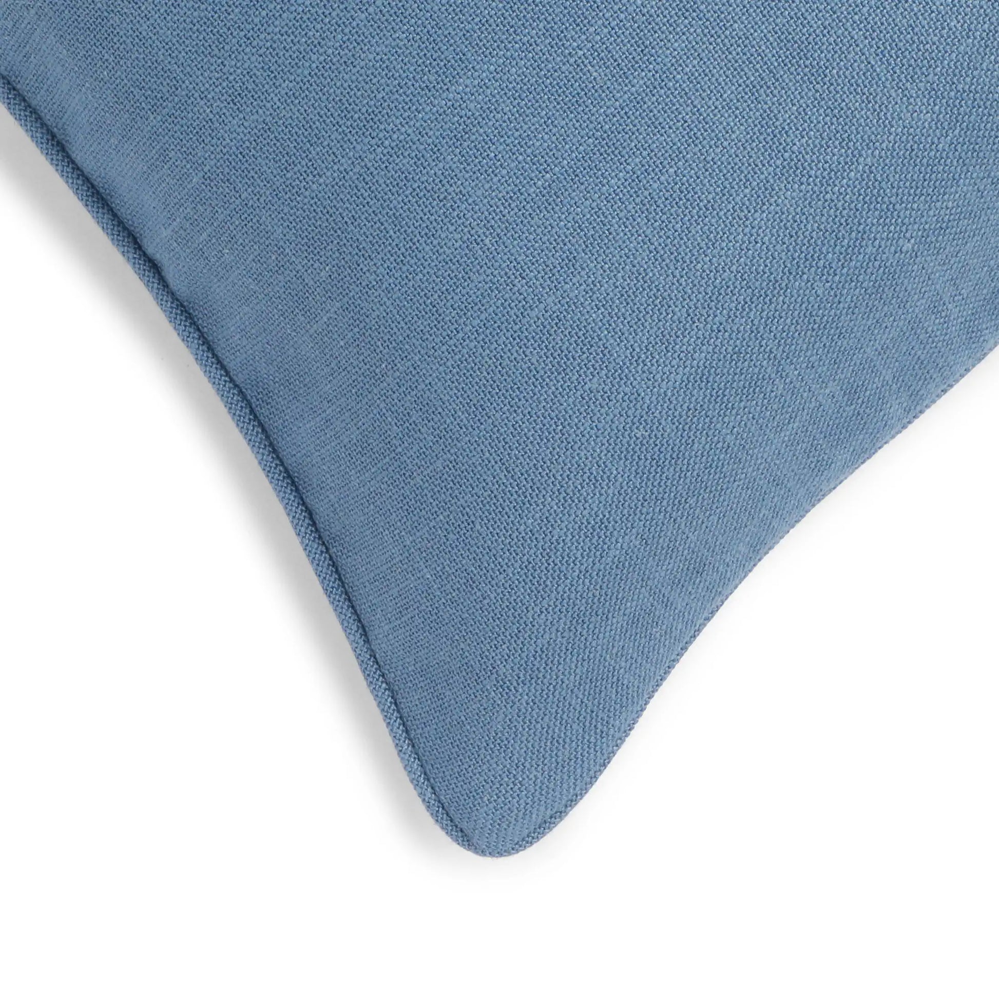 Espricia Solid Cushion Cover | Textura Denim / Cushion Cover (51cm x 51cm)