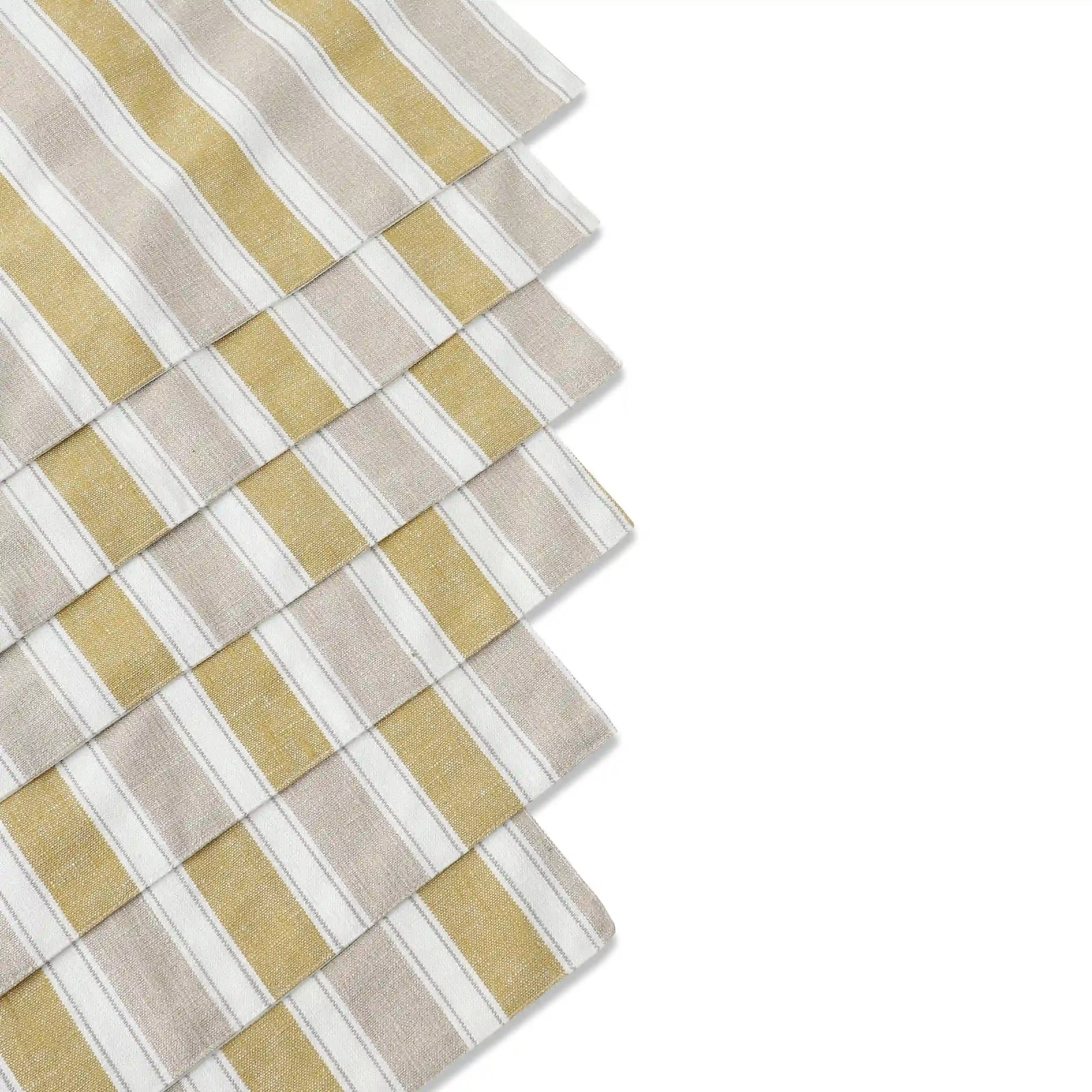 Kaleida Table Placemat Set Ochre Origins / 6 Piece Set