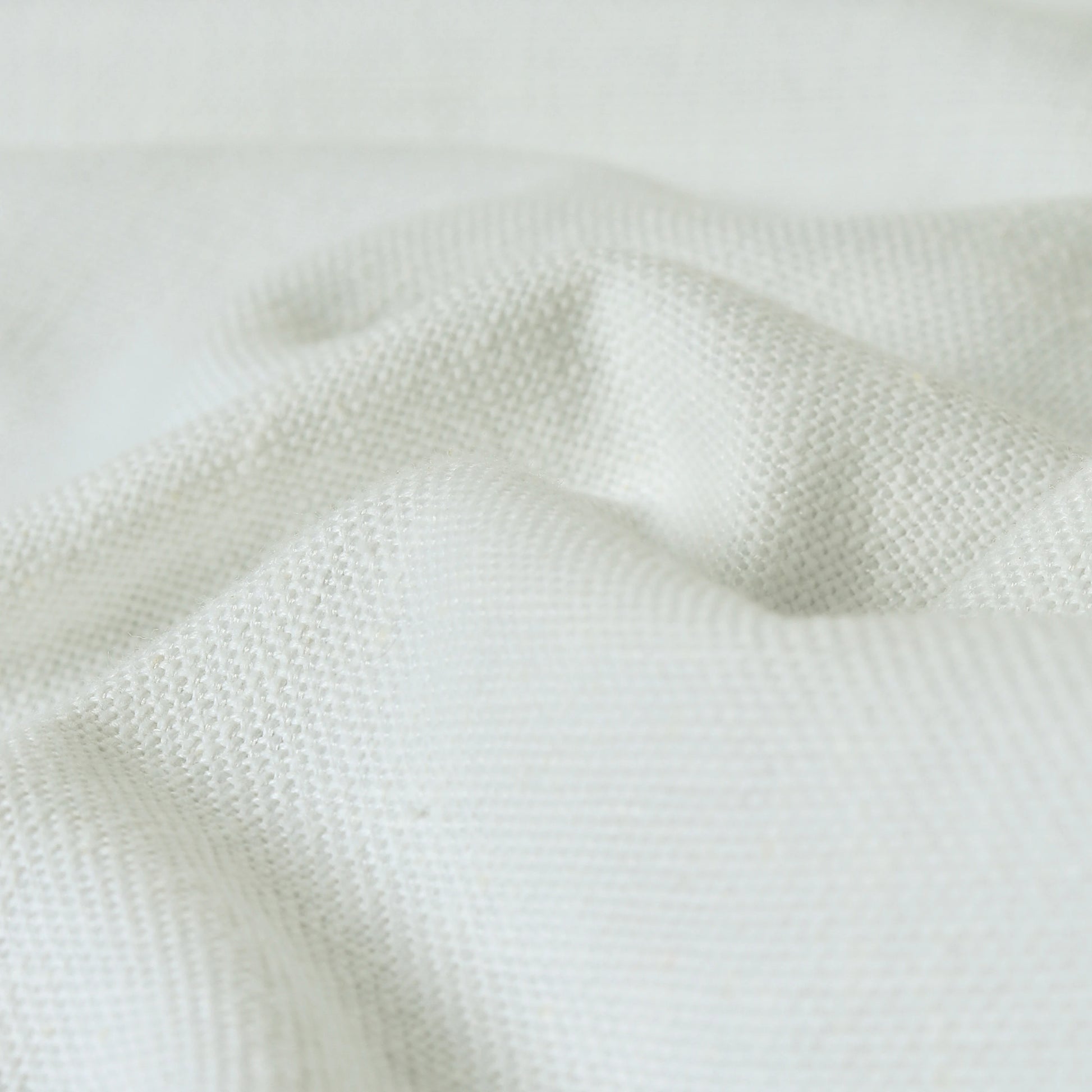 Paleto Set Of 2 Solid Readymade Curtains | Earthen Textures Vanilla Sky / Window (5ft X 4.4ft)
