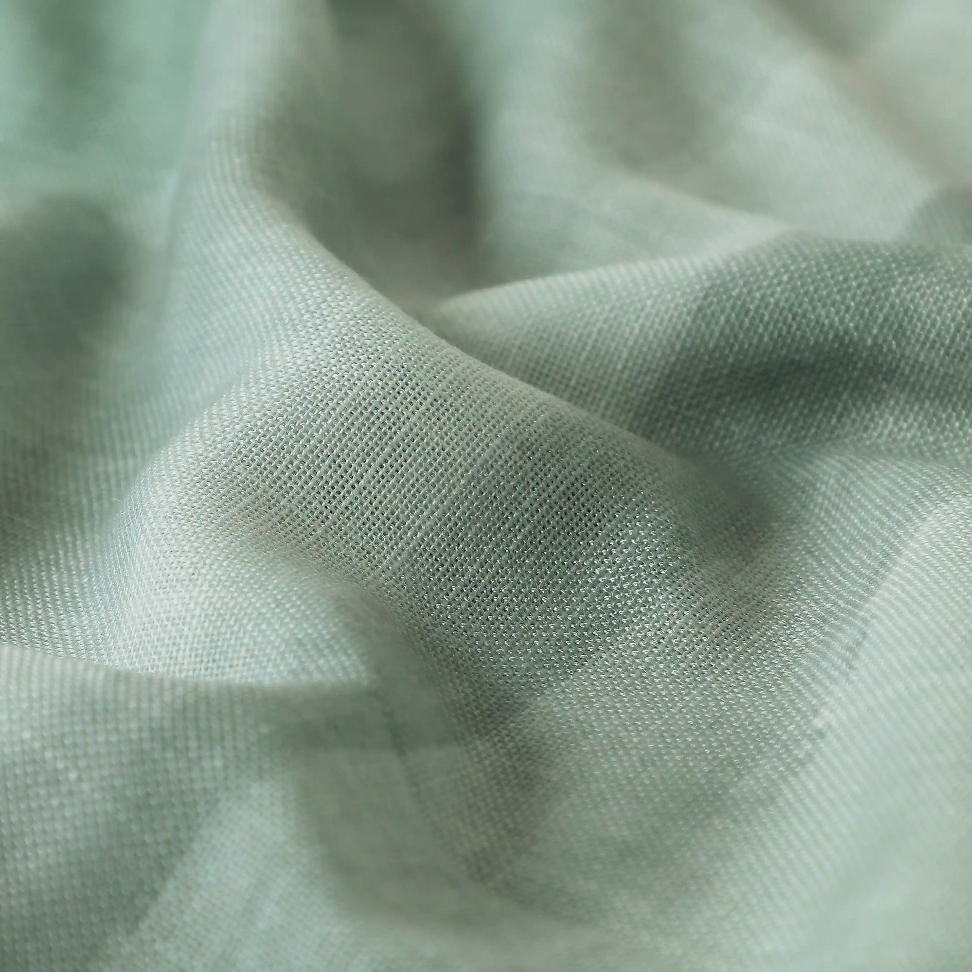 Meriga Set Of 2 Sheer Readymade Curtains | 
Ethereal Waves Jade / Window (5ft X 4.4ft)