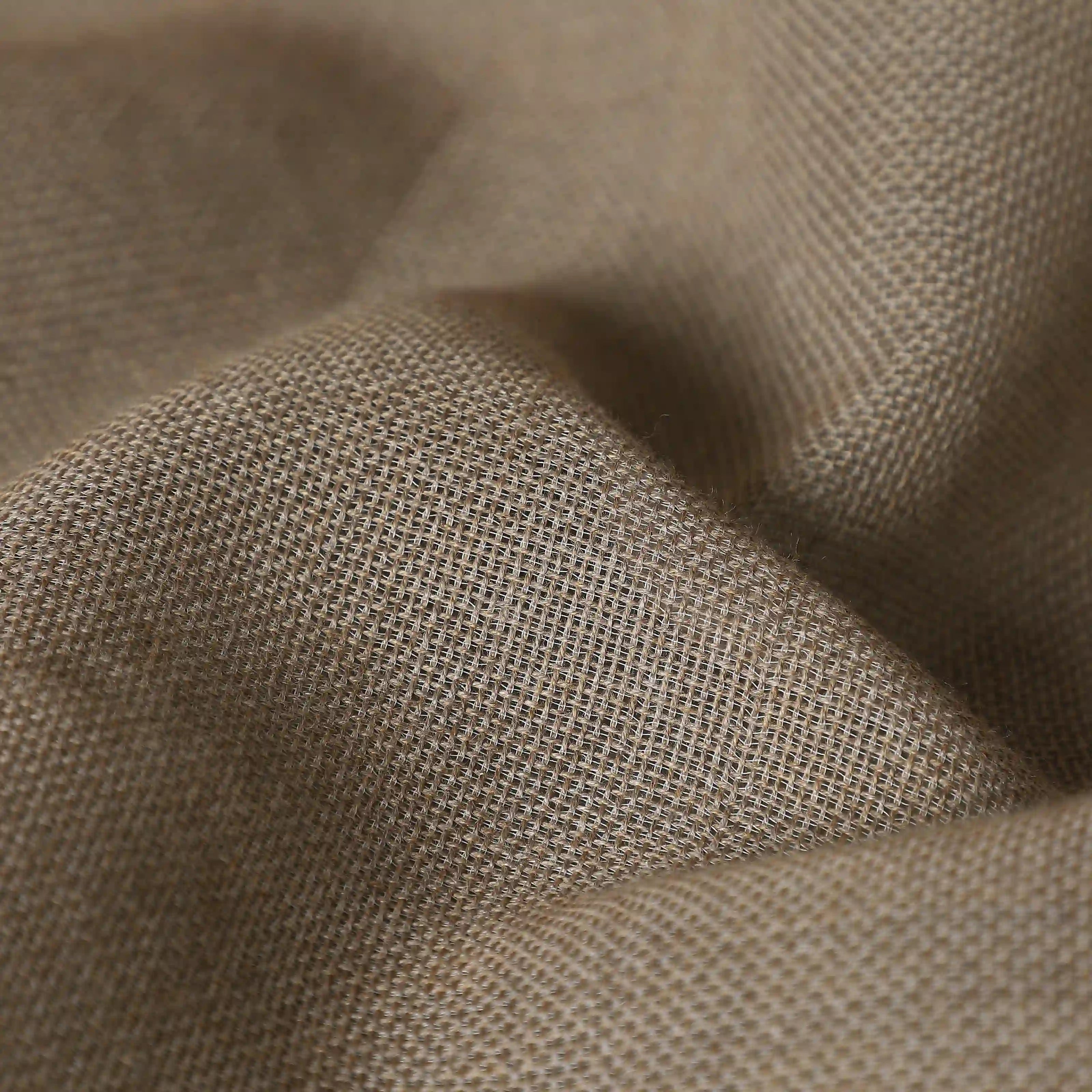 Velina Set Of 2 Sheer Readymade Curtains | 
Sand & Shadow Mink / Window (5ft X 4.4ft)