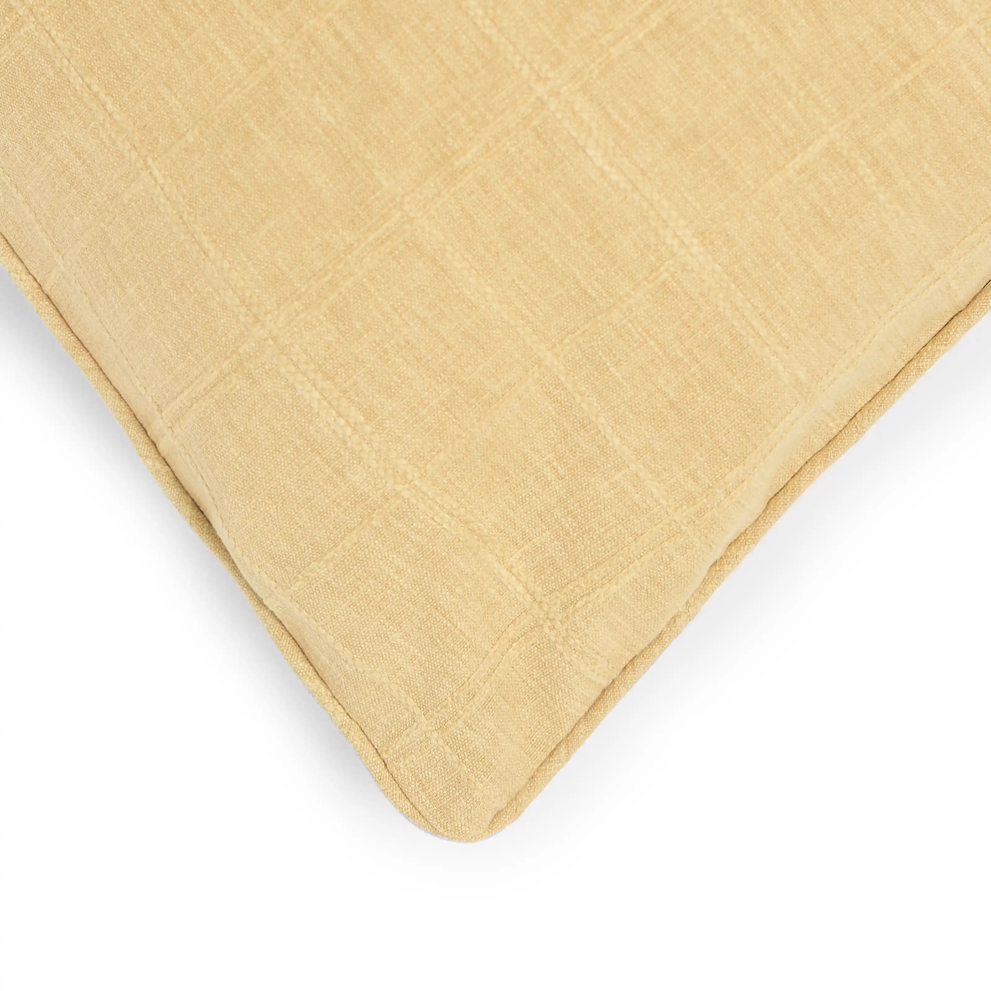 Espricia Woven Cushion Cover | Interlaced Honey / Cushion Cover (41cm x 41cm)