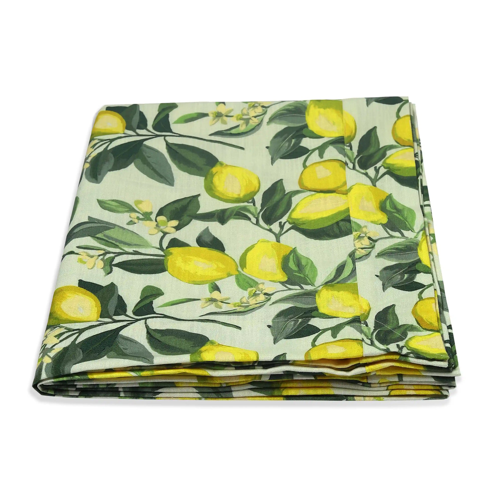 Nonna's Home 100% Polyester Table Cloth Lemon Zest / Table Cloth (150cm x 200cm)