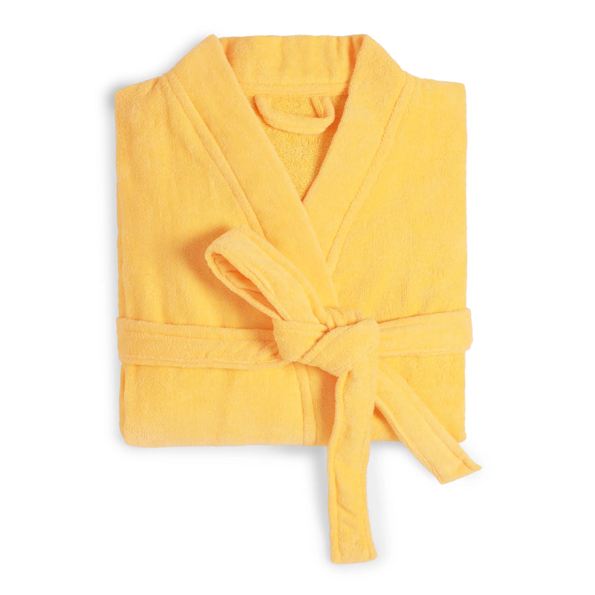 Paleto | Everyday Essentials Cozy Fit Absorbent Cotton Bathrobe Yellow / Medium