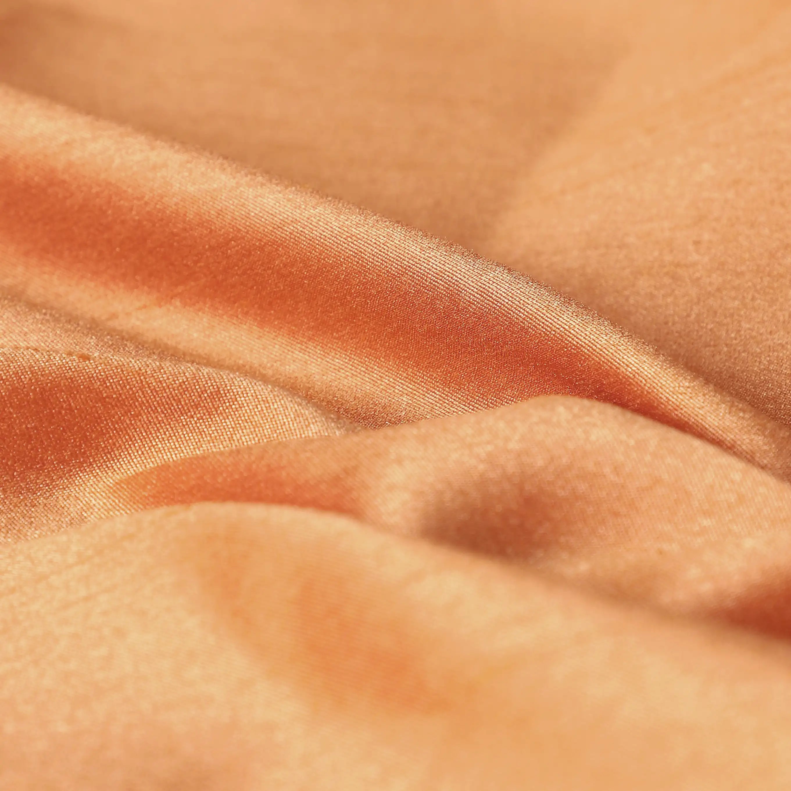 Paleto Set Of 2 Solid Readymade Curtains | Pure Hues Tangerine / Door (4.25ft X 7.22ft)