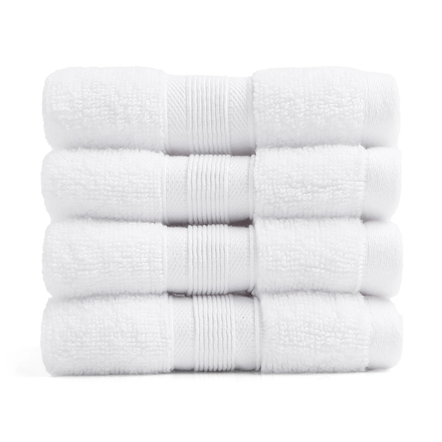 Pelushe Zero Twist 100% Cotton Face Towel Optical White / Face Towel (30cm x 30cm)