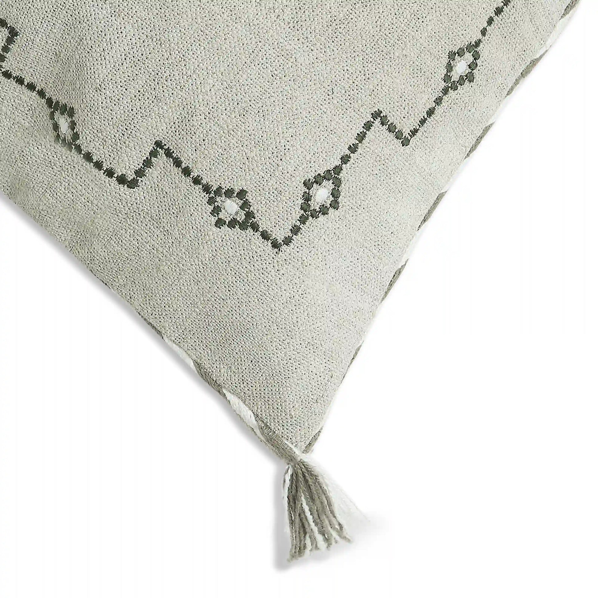 Espricia 100% Linen Woven Cushion Cover | Loom Tales Natural Oat / Cushion Cover (41cm x 41cm)