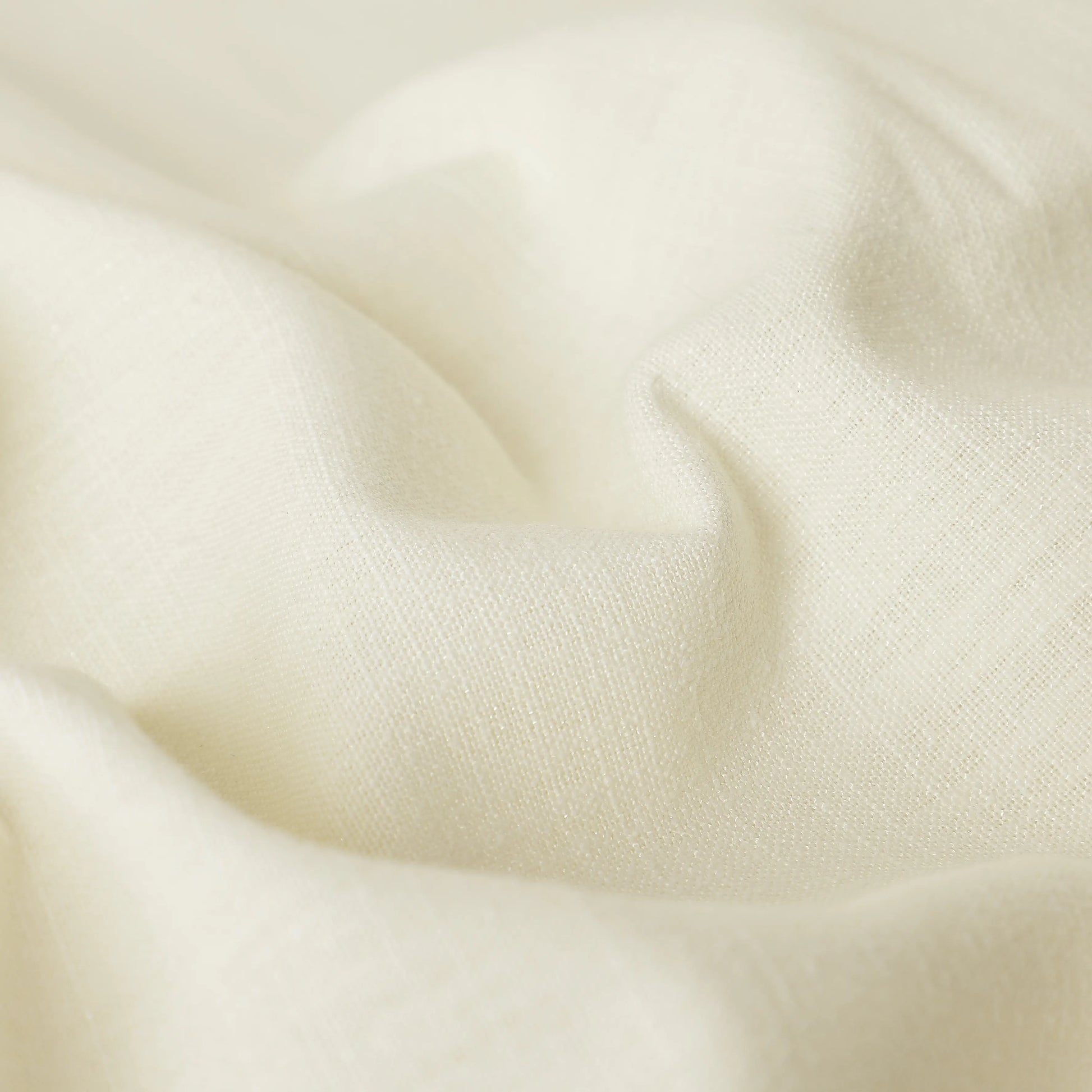 Paleto Set Of 2 Solid Readymade Curtains | Earthen Hues Vanilla / Window (5ft X 4.4ft)
