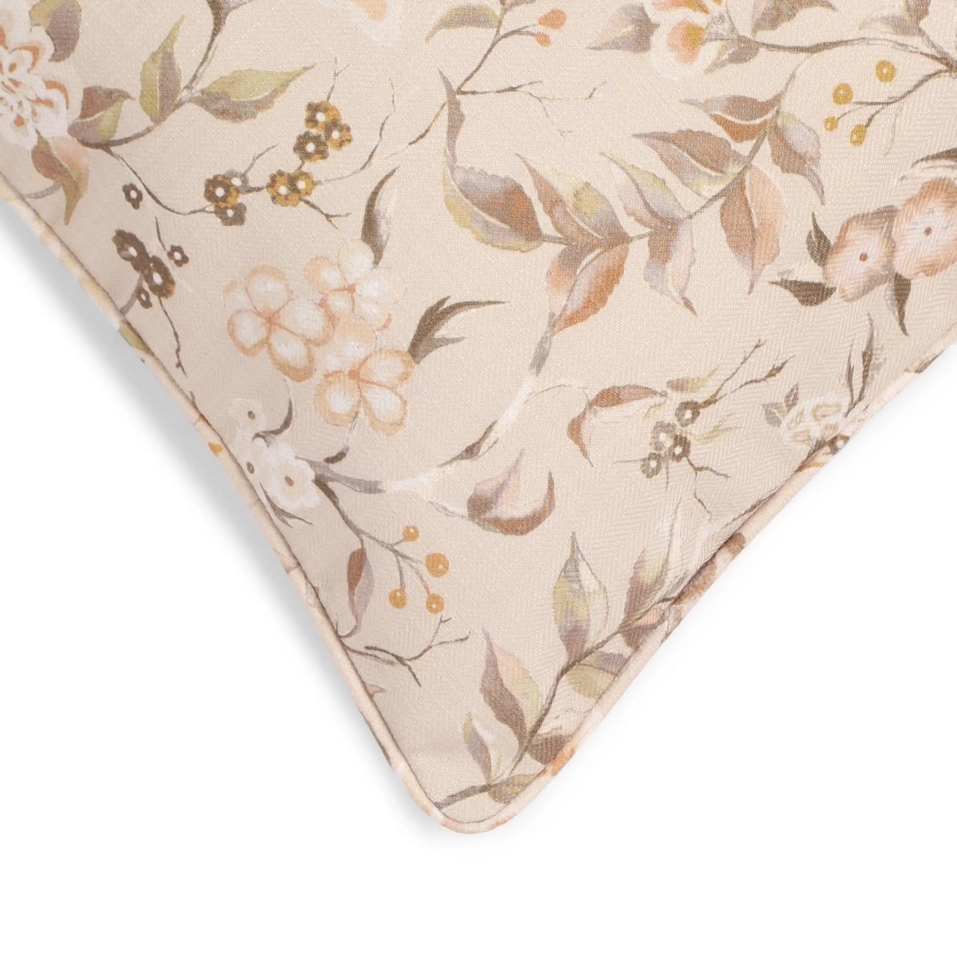 Espricia Printed Cushion Cover | Gardenia Vintage Sepia / Cushion Cover (41cm x 41cm)