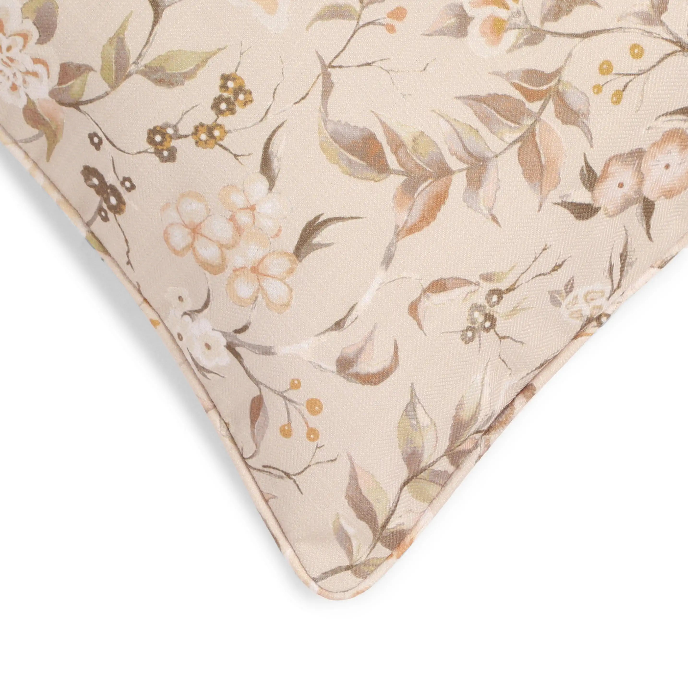 Espricia Printed Cushion Cover | Gardenia Vintage Sepia / Cushion Cover (41cm x 41cm)
