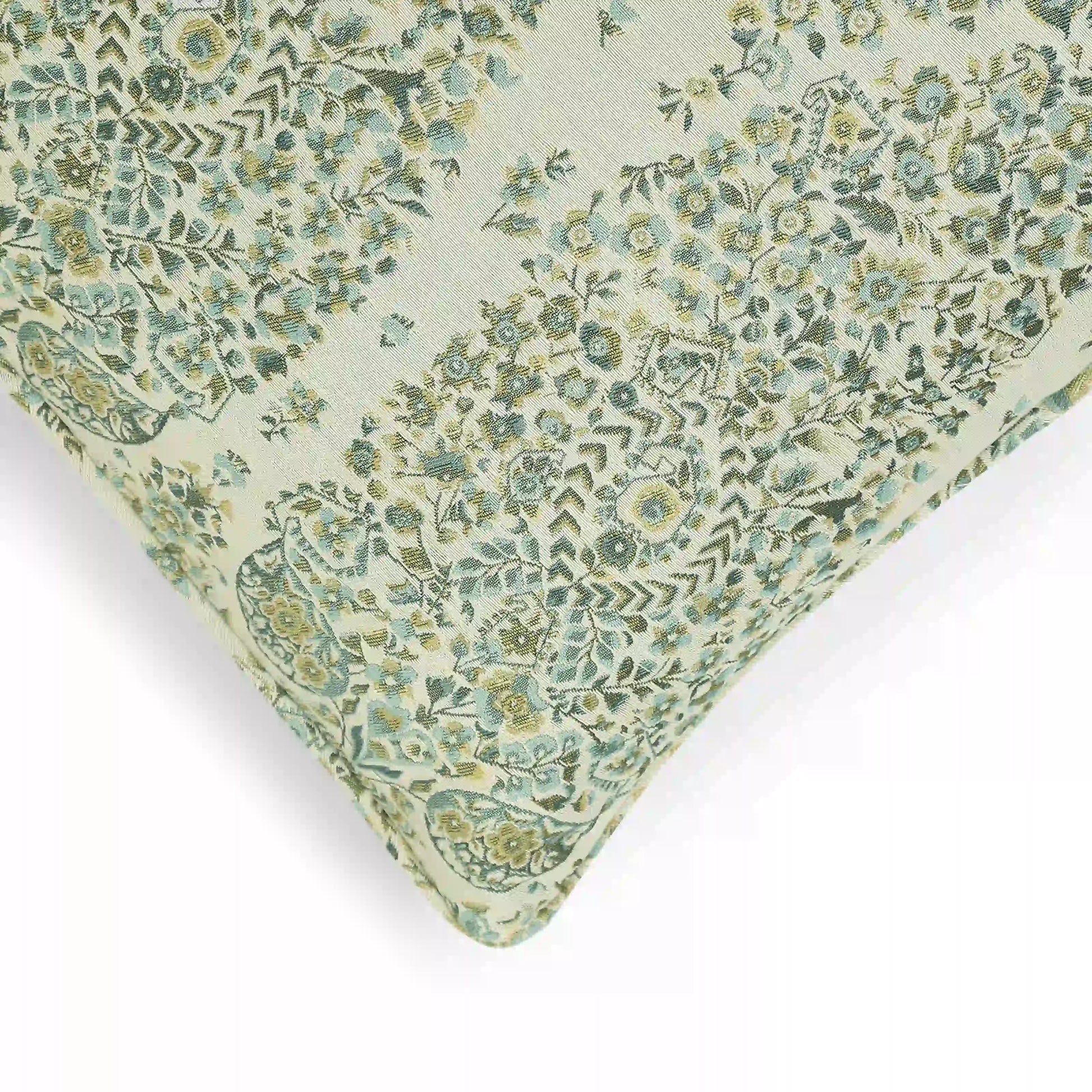 Espricia Woven Cushion Cover | Paisley Dreams Teal / Cushion Cover (51cm x 51cm)
